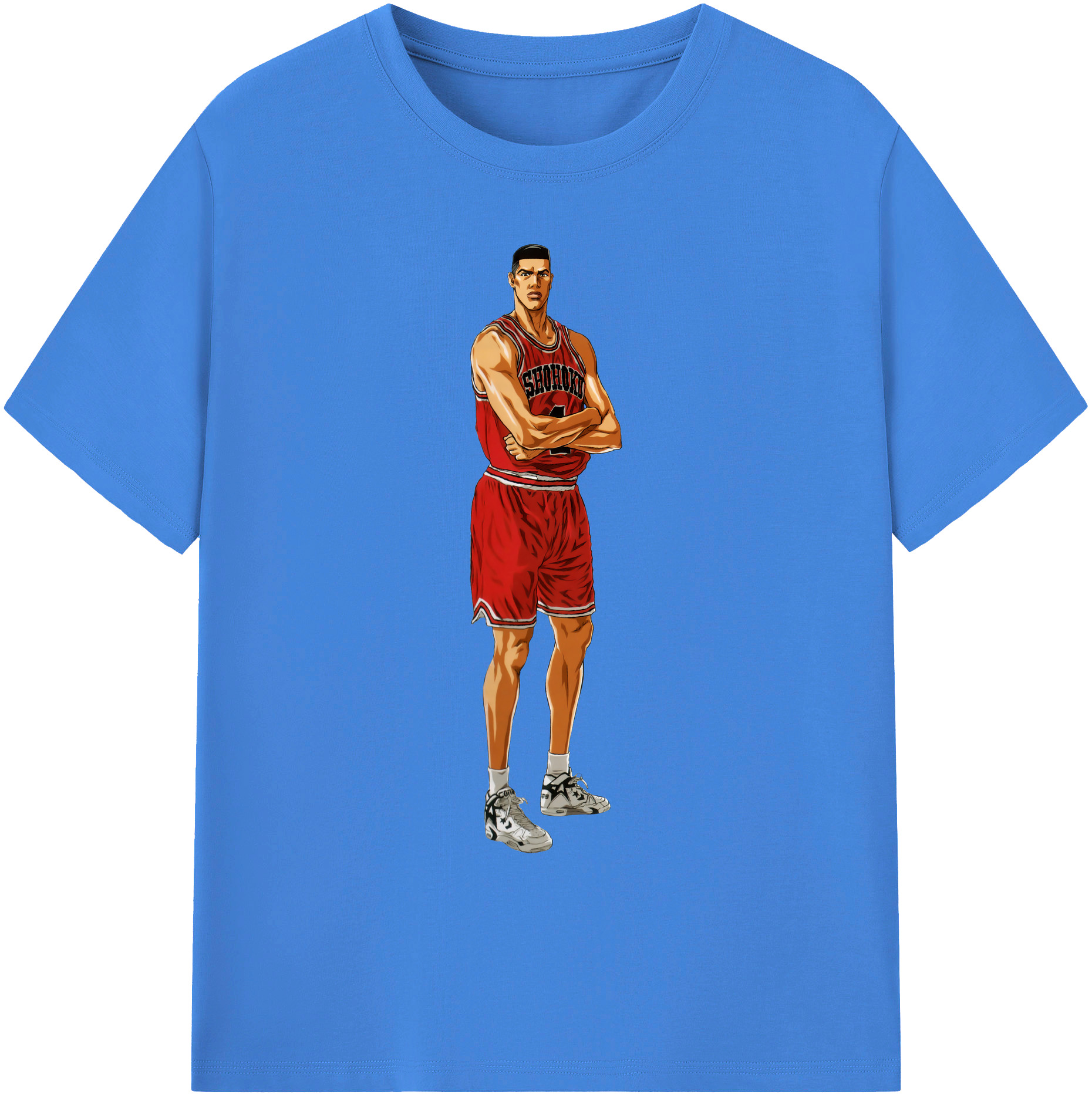 （画像用） SLAM DUNK／スラムダンク 綿100％ メンズ半袖Tシャツ｜肌触りやわらか＆通気性