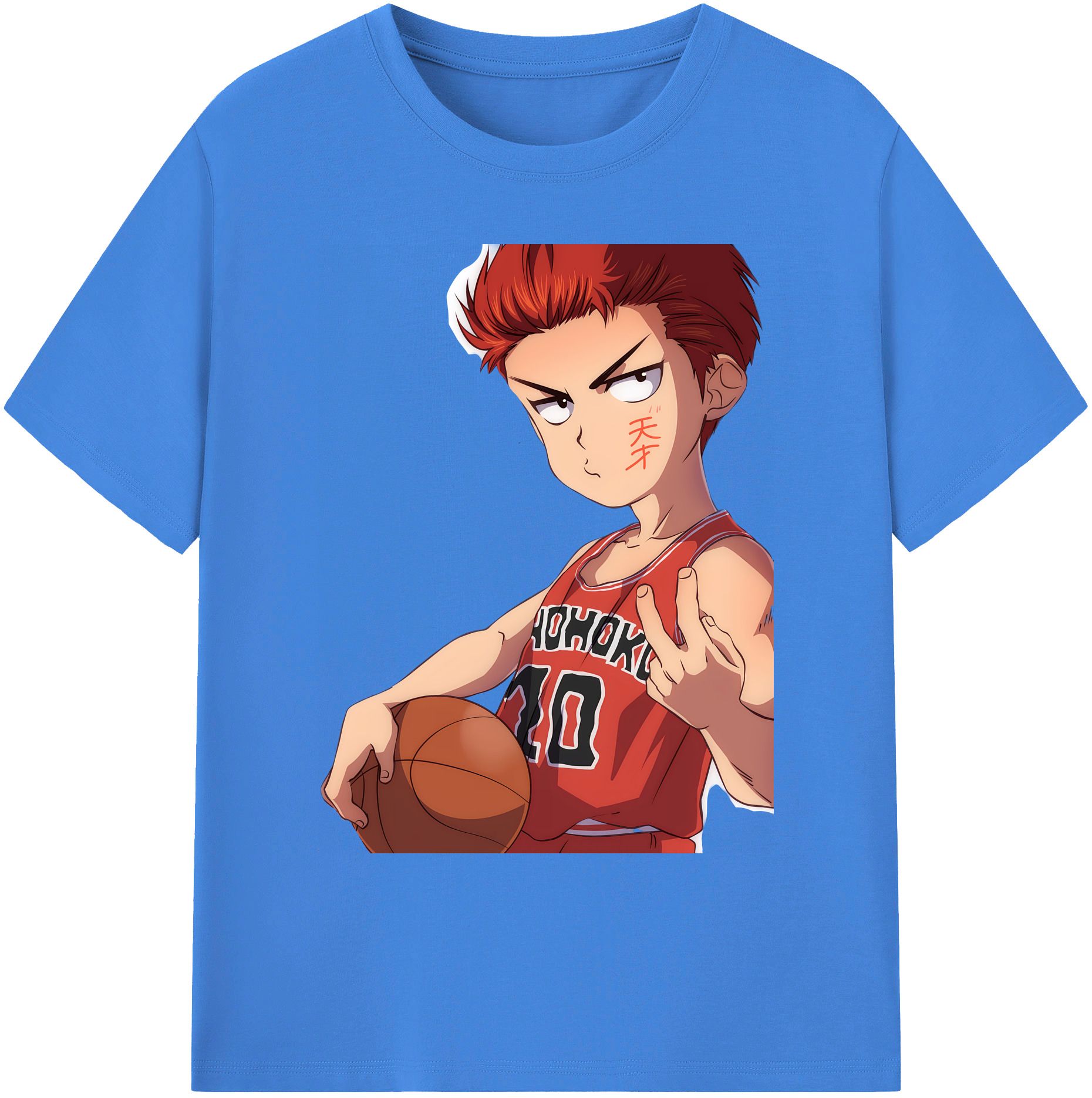 （画像用） SLAM DUNK／スラムダンク 綿100％ メンズ半袖Tシャツ｜肌触りやわらか＆通気性