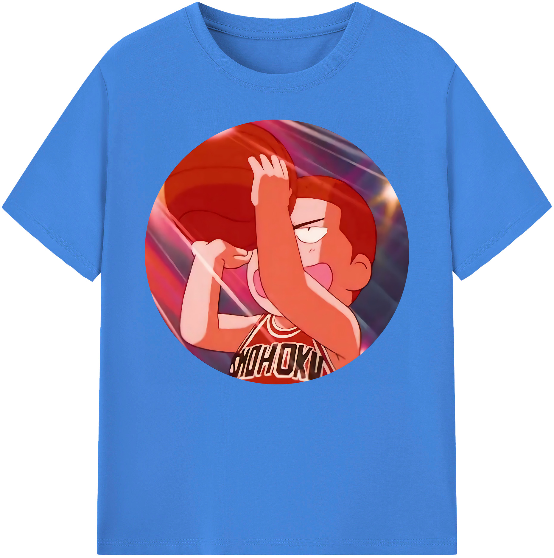（画像用） SLAM DUNK／スラムダンク 綿100％ メンズ半袖Tシャツ｜肌触りやわらか＆通気性