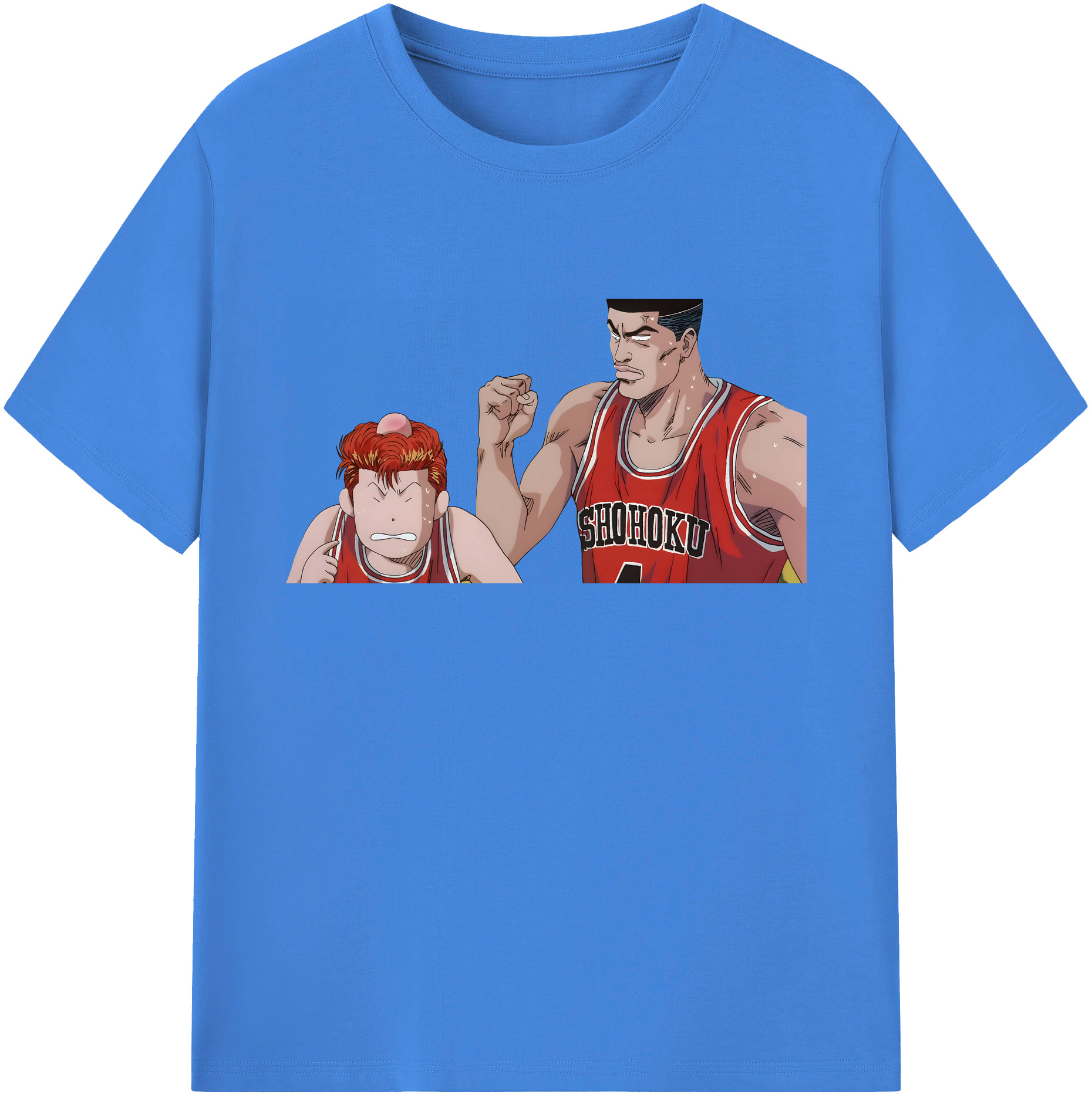 （画像用） SLAM DUNK／スラムダンク 綿100％ メンズ半袖Tシャツ｜肌触りやわらか＆通気性