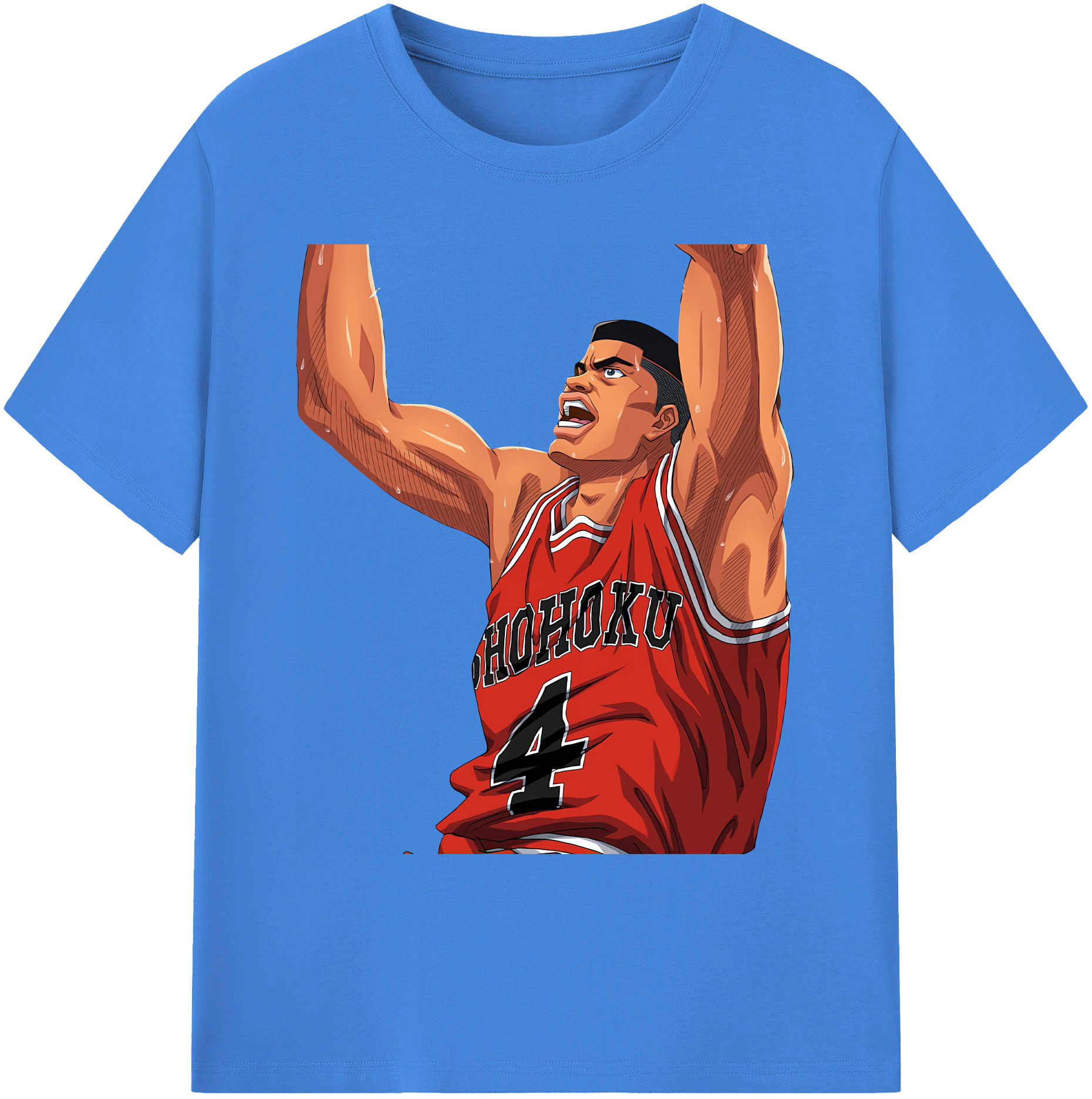 （画像用） SLAM DUNK／スラムダンク 綿100％ メンズ半袖Tシャツ｜肌触りやわらか＆通気性