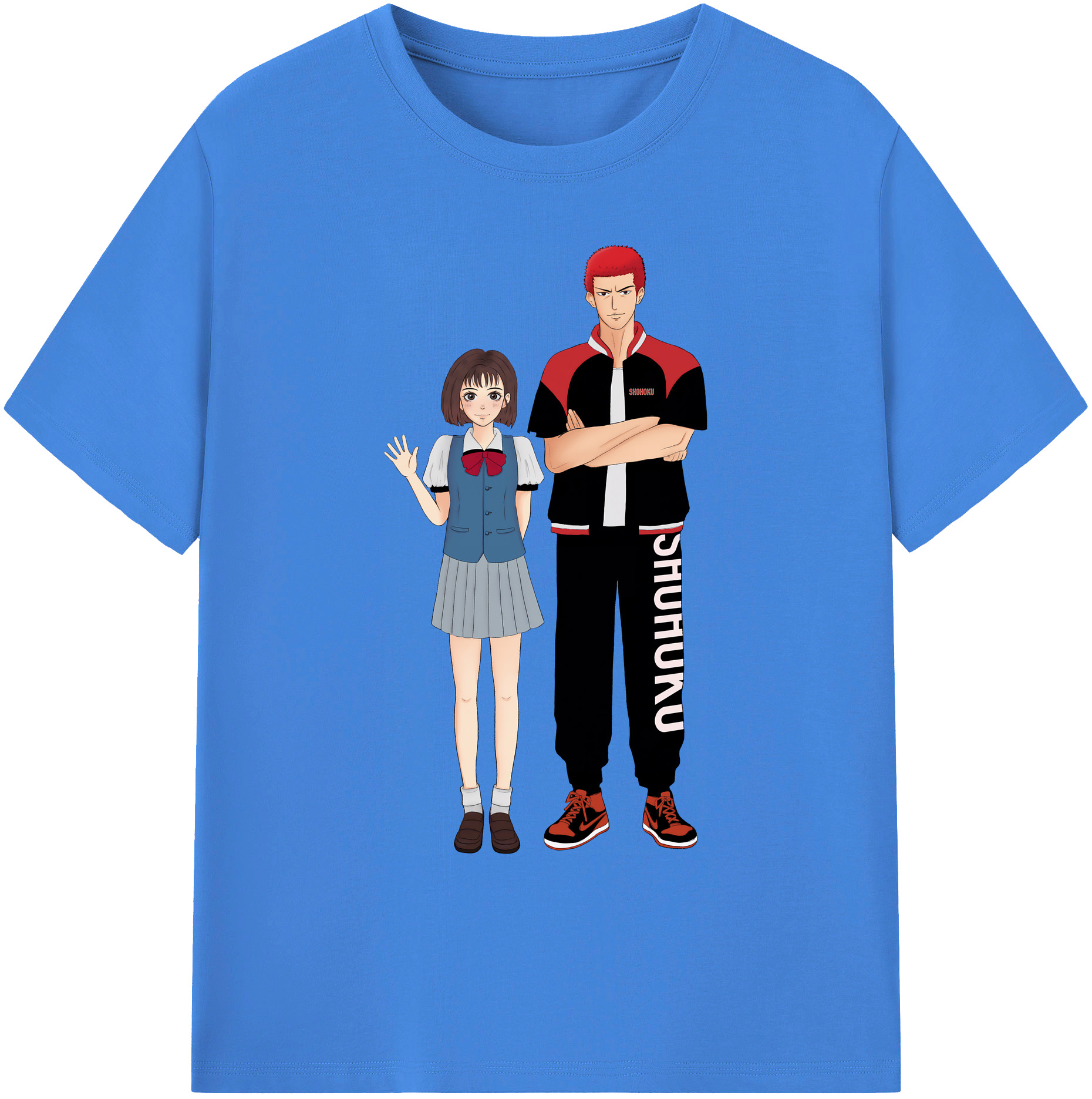 （画像用） SLAM DUNK／スラムダンク 綿100％ メンズ半袖Tシャツ｜肌触りやわらか＆通気性