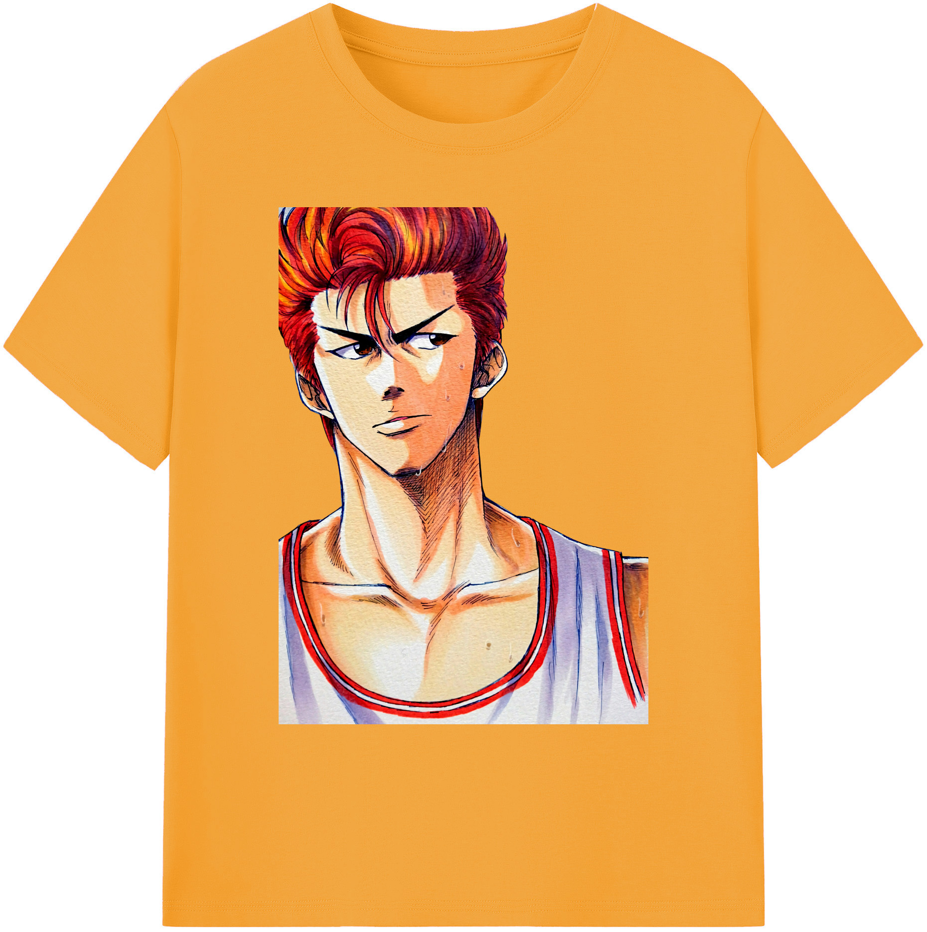 （画像用） SLAM DUNK／スラムダンク 綿100％ メンズ半袖Tシャツ｜肌触りやわらか＆通気性