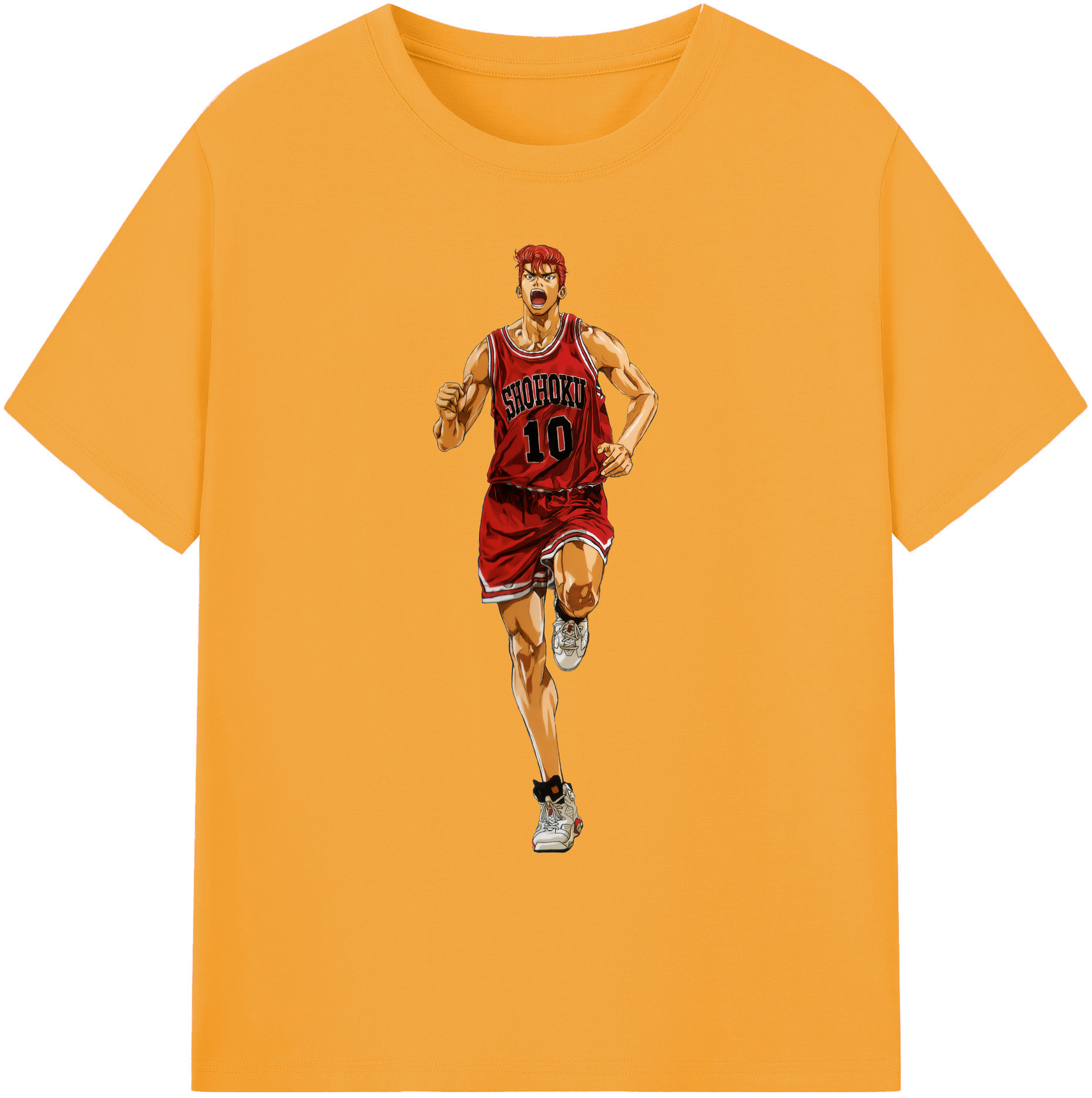 （画像用） SLAM DUNK／スラムダンク 綿100％ メンズ半袖Tシャツ｜肌触りやわらか＆通気性