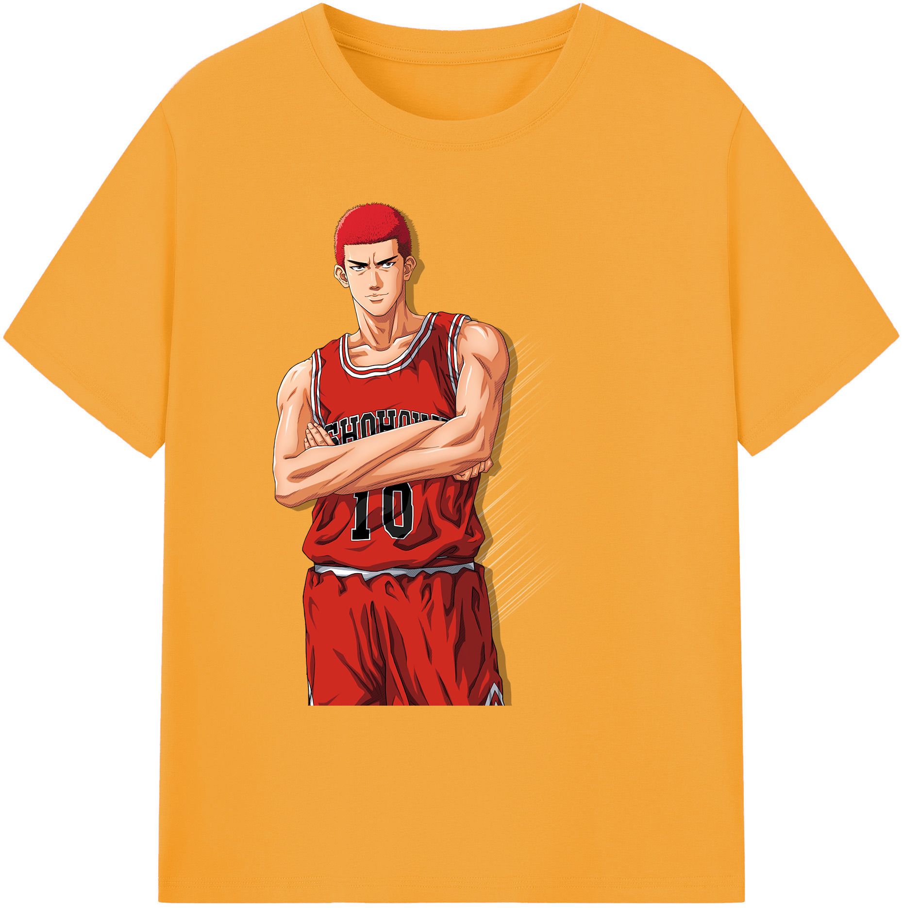（画像用） SLAM DUNK／スラムダンク 綿100％ メンズ半袖Tシャツ｜肌触りやわらか＆通気性