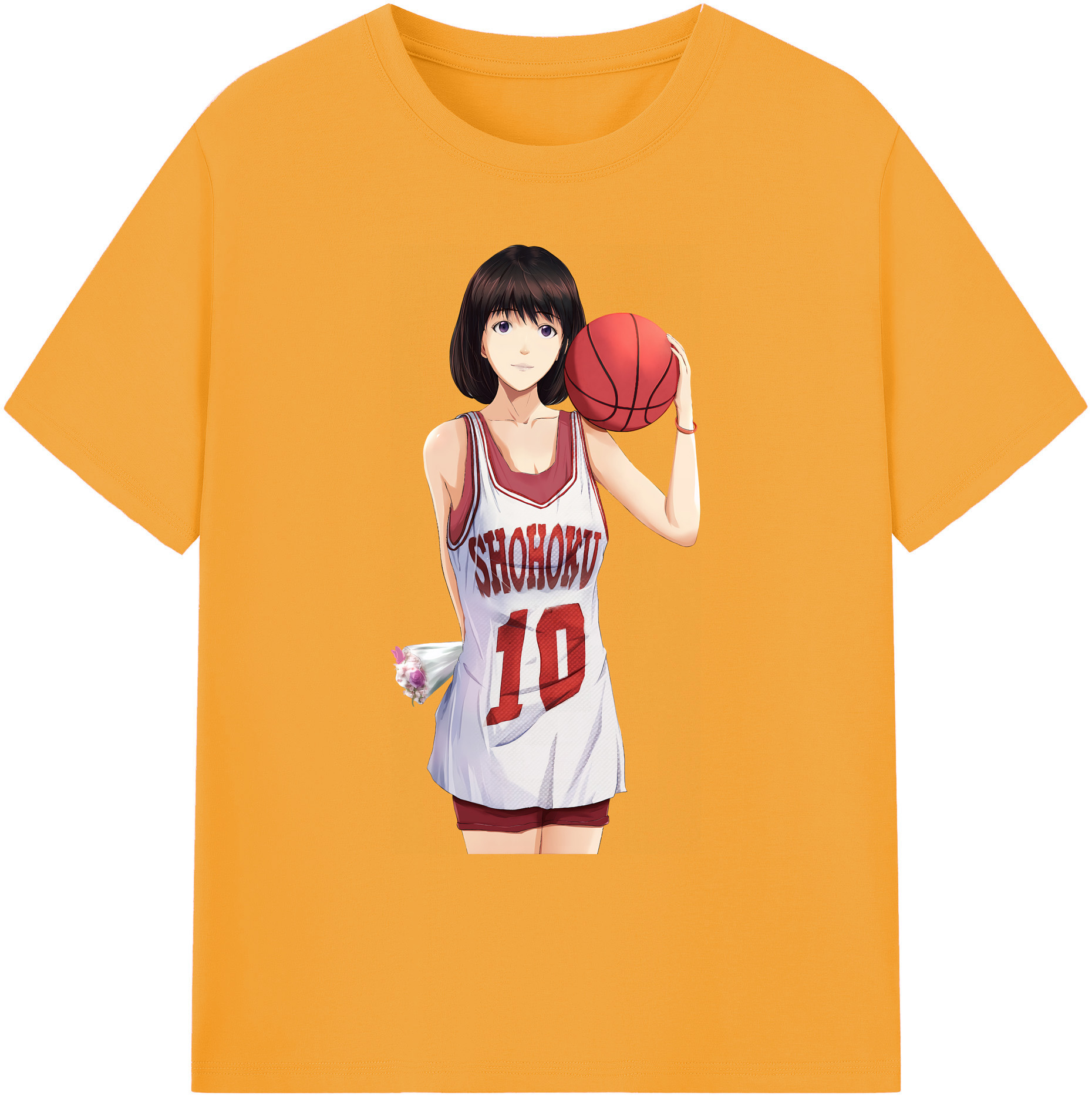 （画像用） SLAM DUNK／スラムダンク 綿100％ メンズ半袖Tシャツ｜肌触りやわらか＆通気性