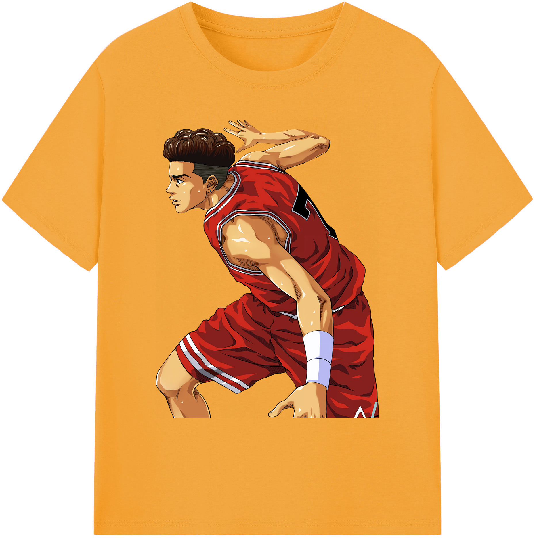 （画像用） SLAM DUNK／スラムダンク 綿100％ メンズ半袖Tシャツ｜肌触りやわらか＆通気性