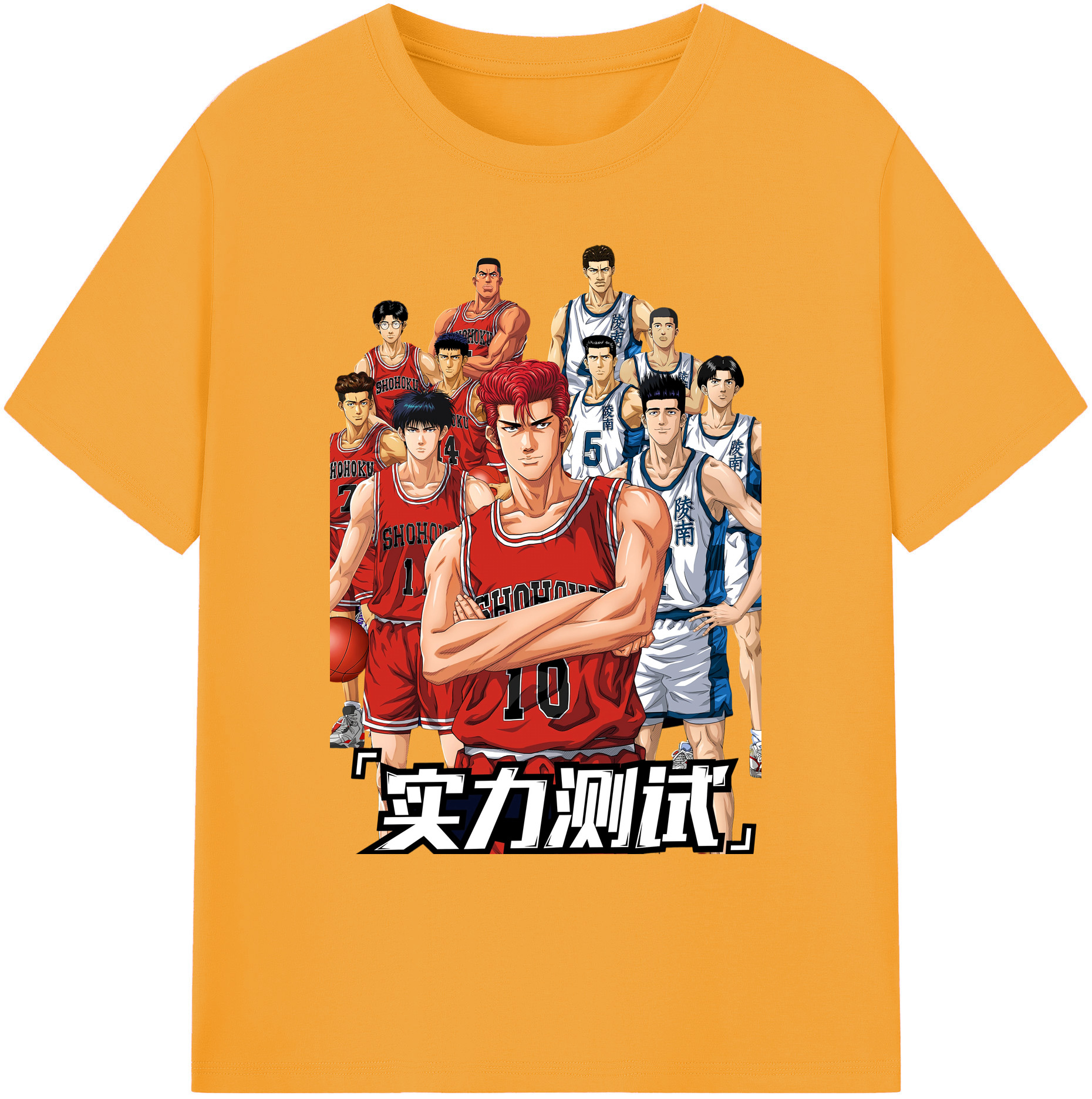 （画像用） SLAM DUNK／スラムダンク 綿100％ メンズ半袖Tシャツ｜肌触りやわらか＆通気性