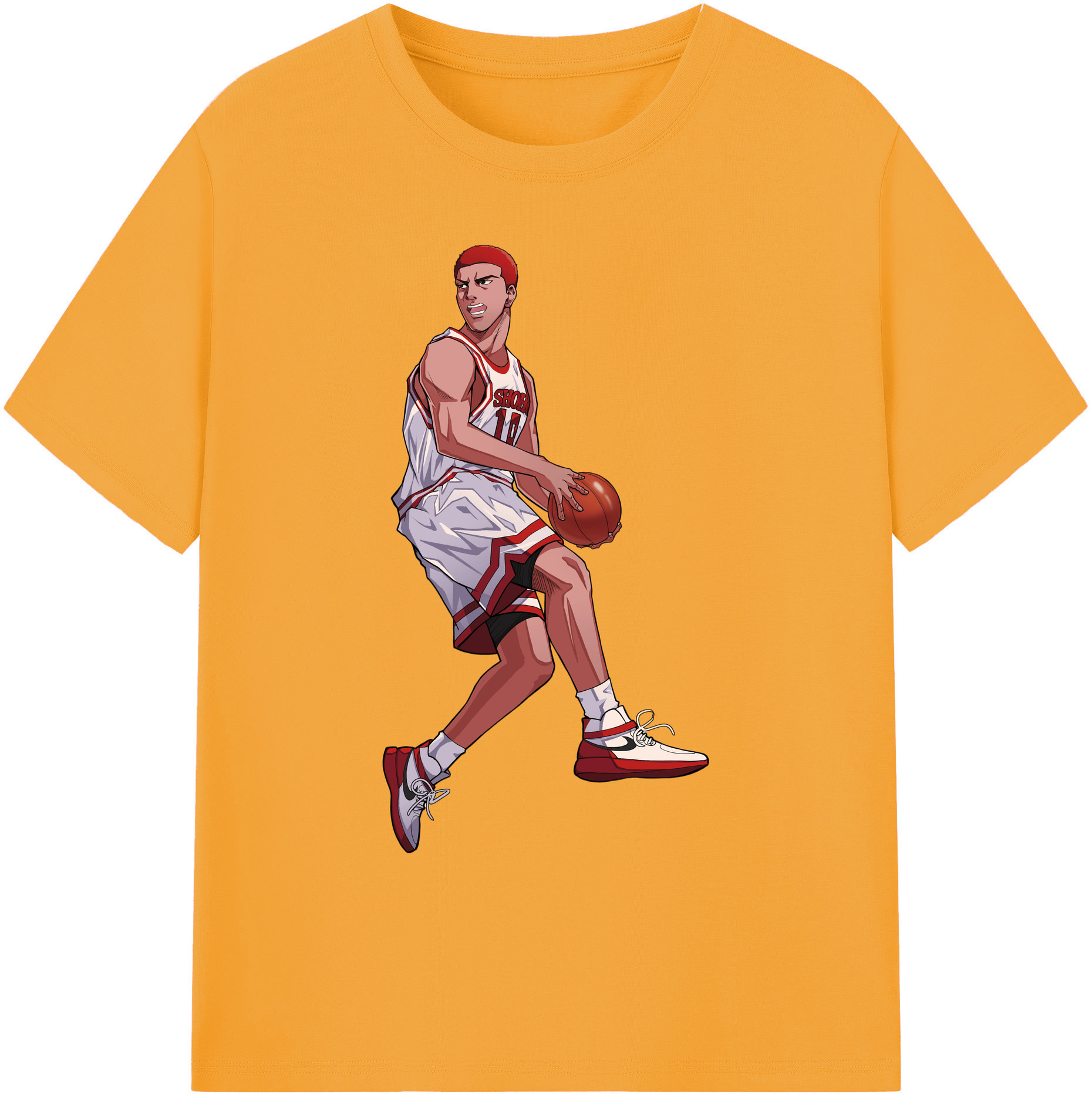 （画像用） SLAM DUNK／スラムダンク 綿100％ メンズ半袖Tシャツ｜肌触りやわらか＆通気性