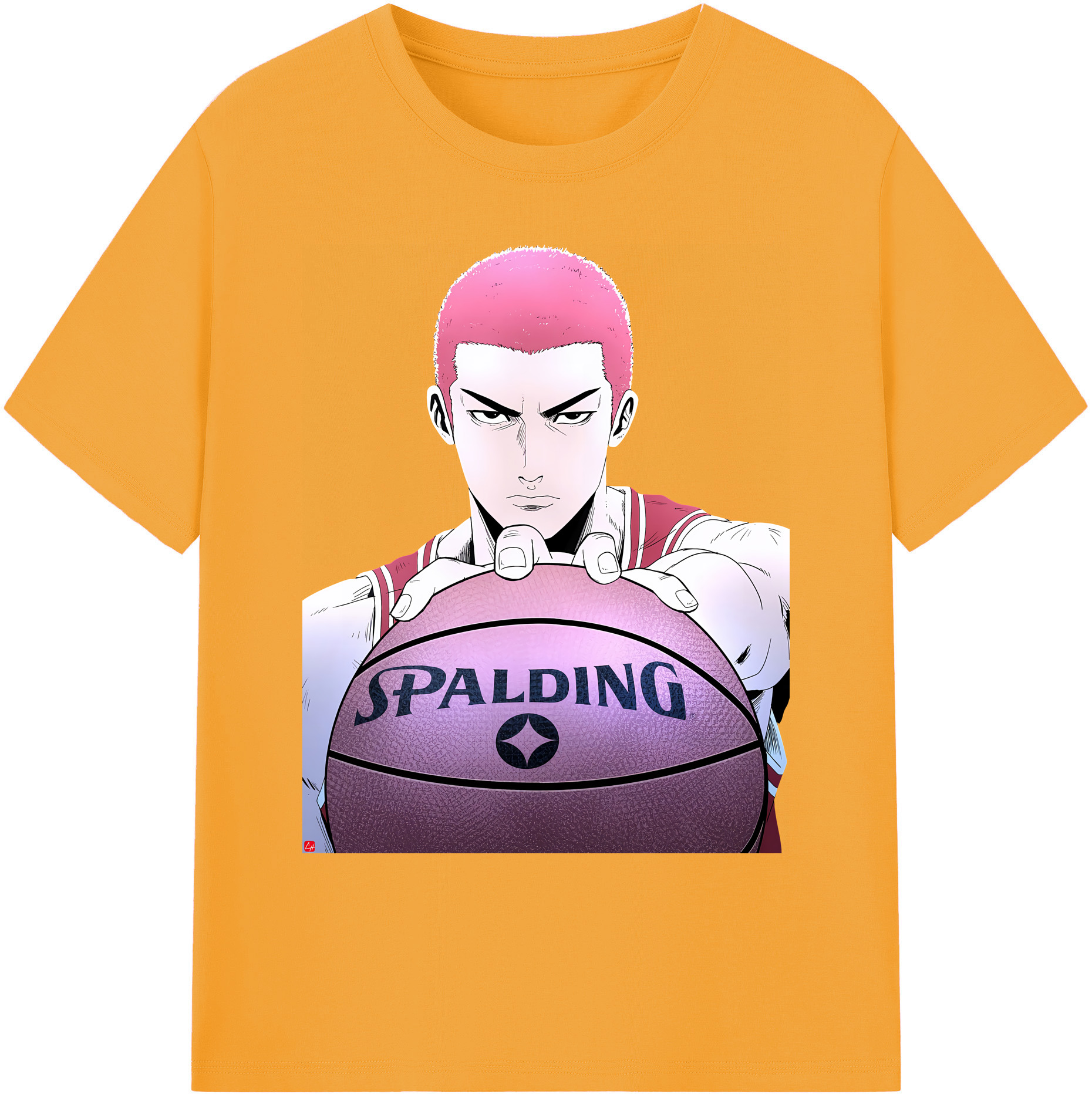 （画像用） SLAM DUNK／スラムダンク 綿100％ メンズ半袖Tシャツ｜肌触りやわらか＆通気性