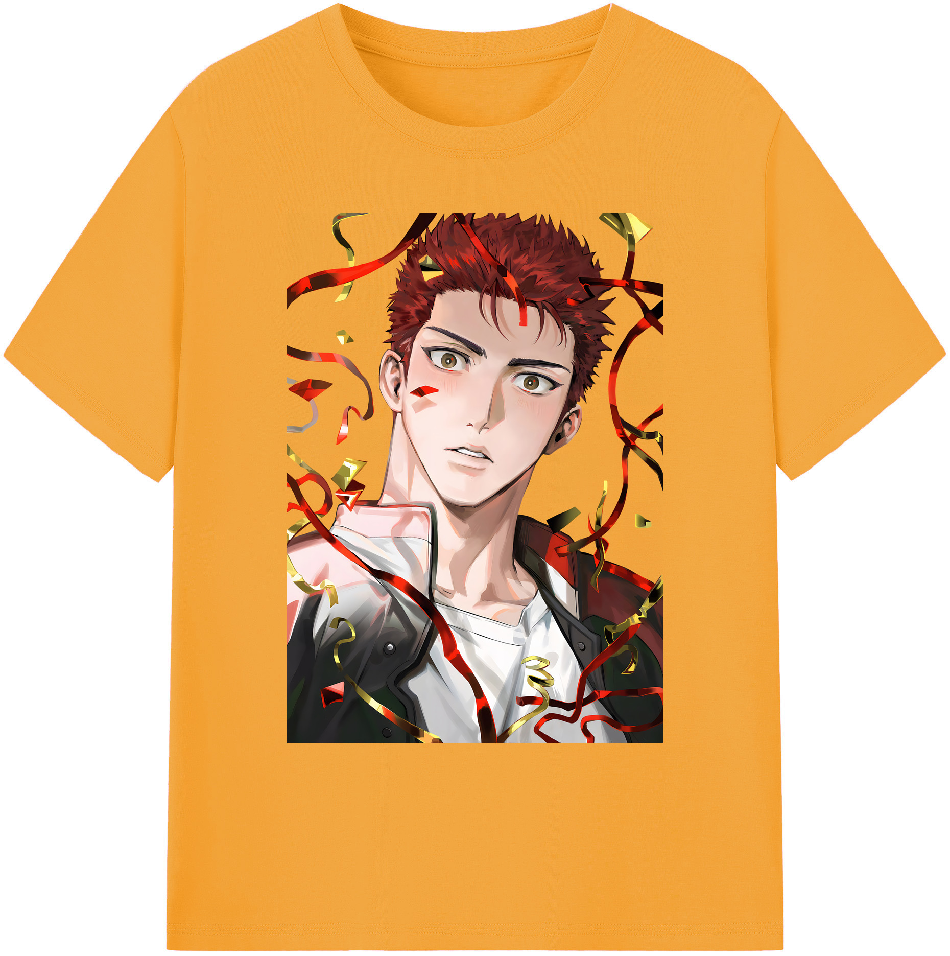 （画像用） SLAM DUNK／スラムダンク 綿100％ メンズ半袖Tシャツ｜肌触りやわらか＆通気性
