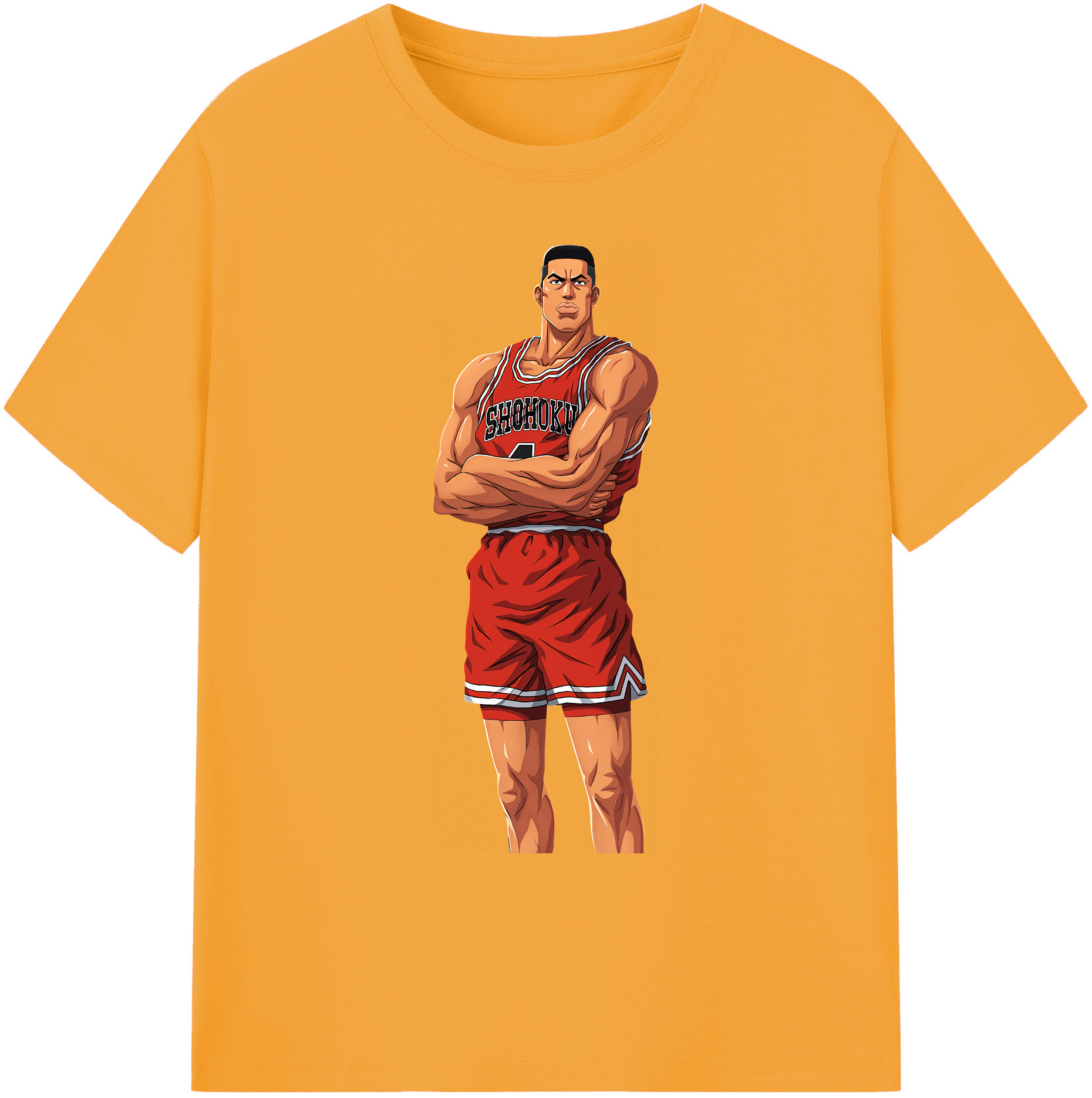 （画像用） SLAM DUNK／スラムダンク 綿100％ メンズ半袖Tシャツ｜肌触りやわらか＆通気性