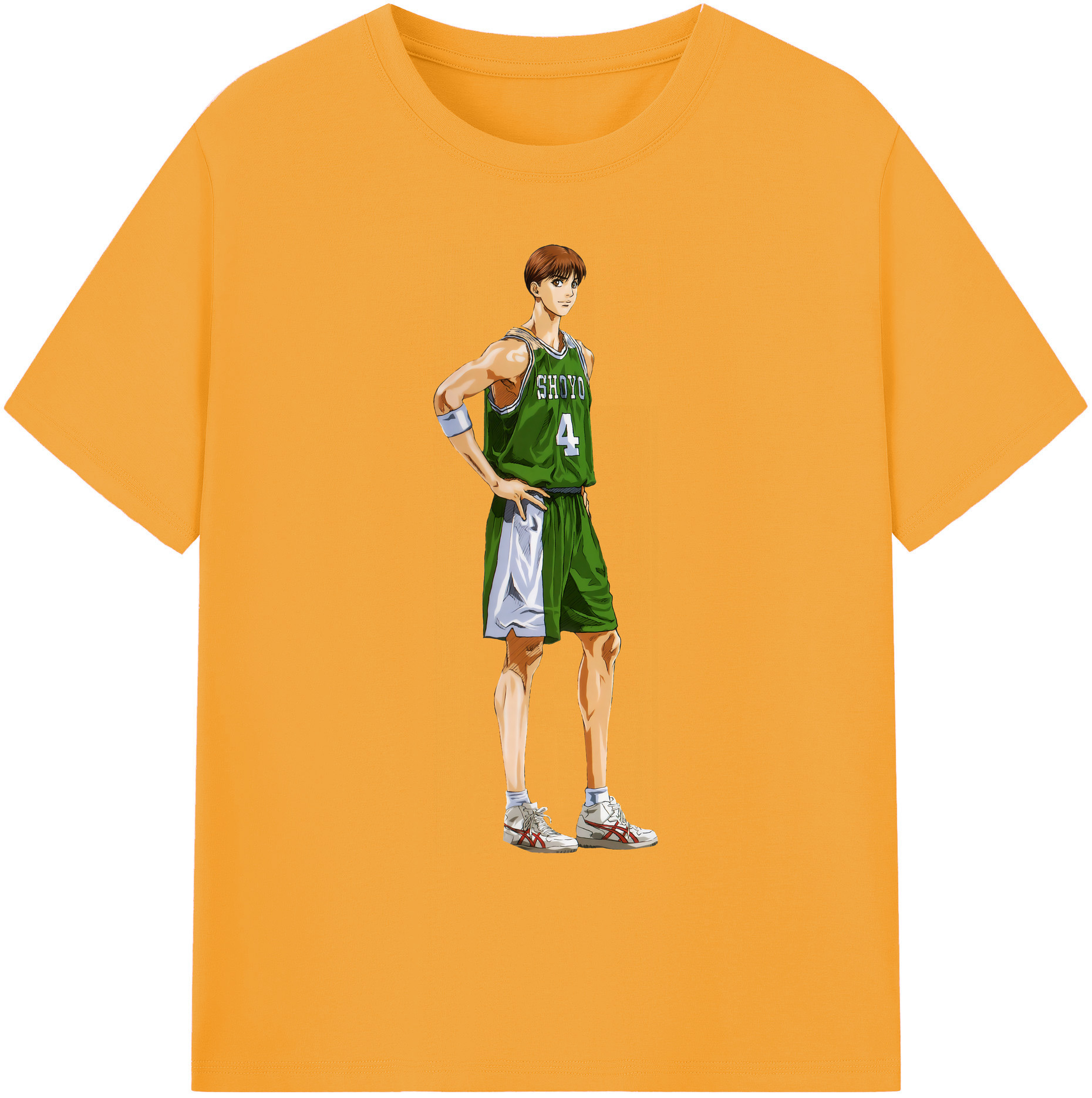 （画像用） SLAM DUNK／スラムダンク 綿100％ メンズ半袖Tシャツ｜肌触りやわらか＆通気性