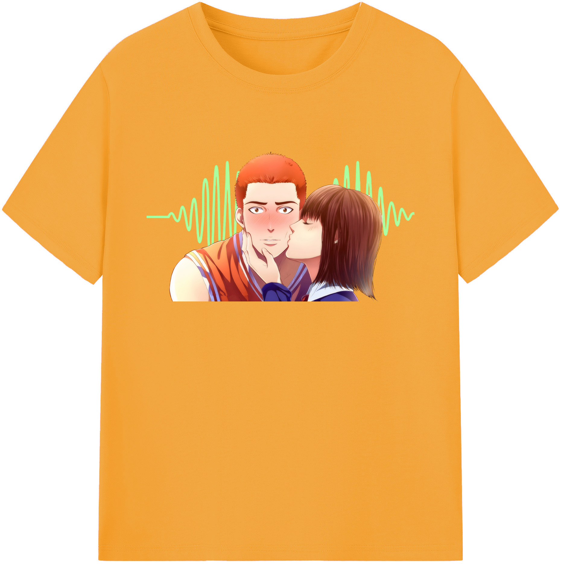 （画像用） SLAM DUNK／スラムダンク 綿100％ メンズ半袖Tシャツ｜肌触りやわらか＆通気性