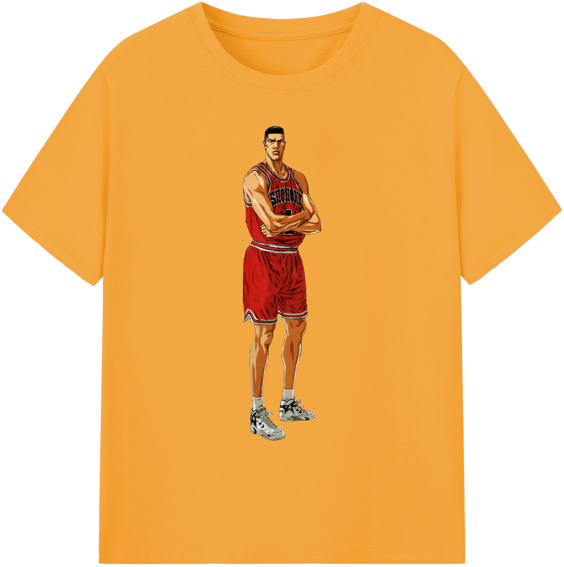 （画像用） SLAM DUNK／スラムダンク 綿100％ メンズ半袖Tシャツ｜肌触りやわらか＆通気性