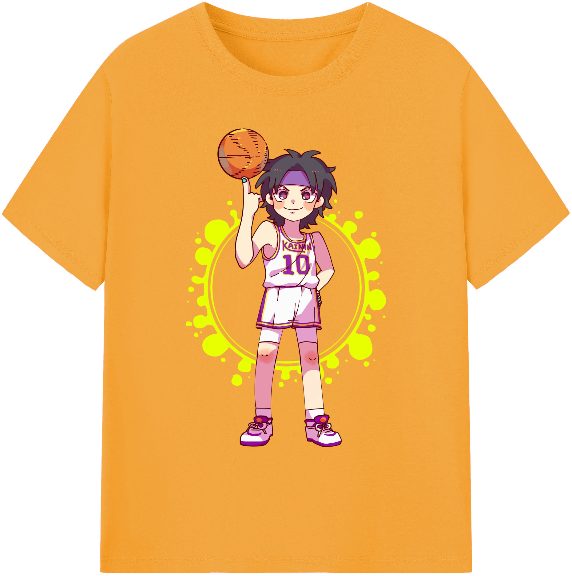 （画像用） SLAM DUNK／スラムダンク 綿100％ メンズ半袖Tシャツ｜肌触りやわらか＆通気性