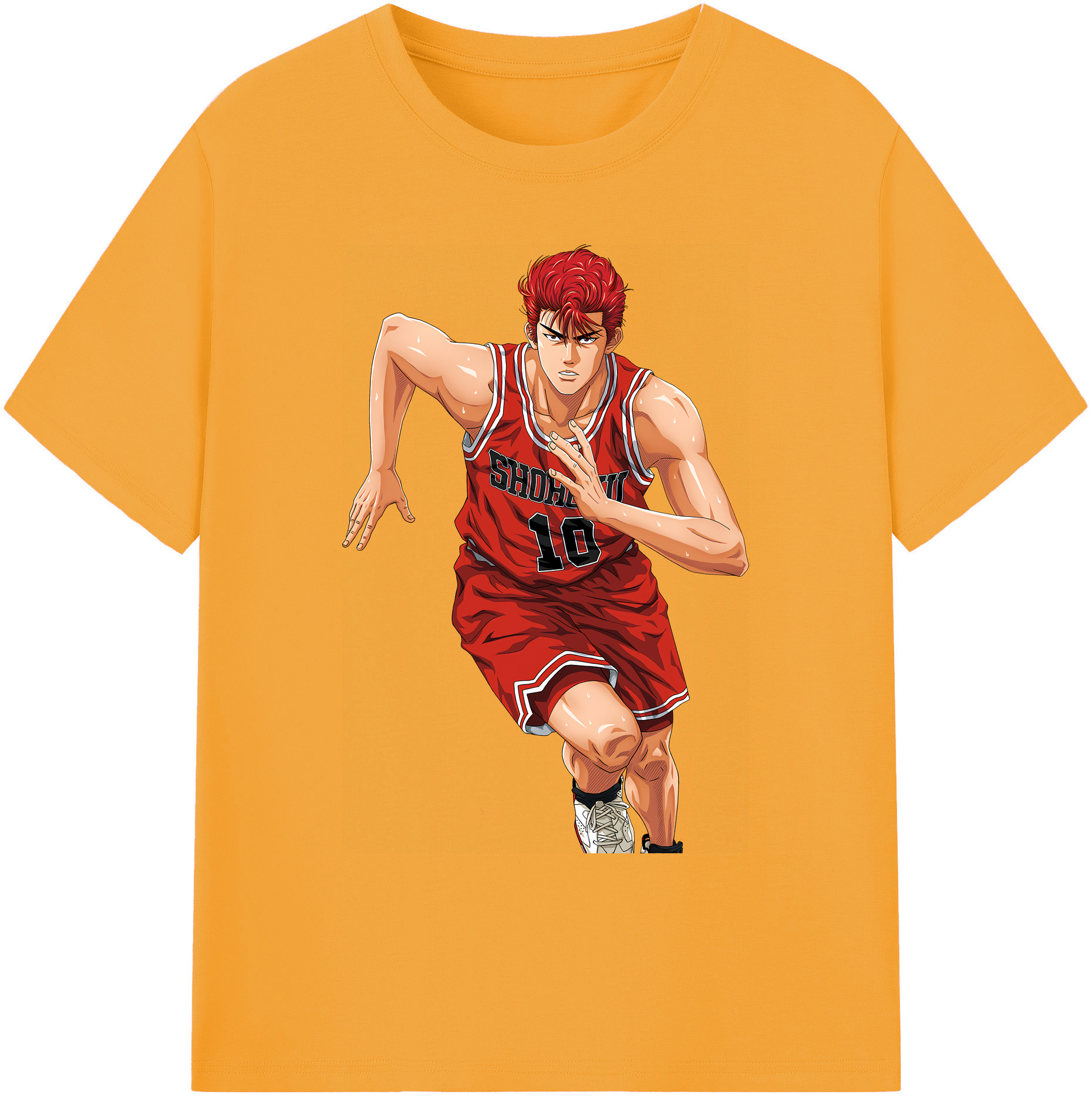 （画像用） SLAM DUNK／スラムダンク 綿100％ メンズ半袖Tシャツ｜肌触りやわらか＆通気性