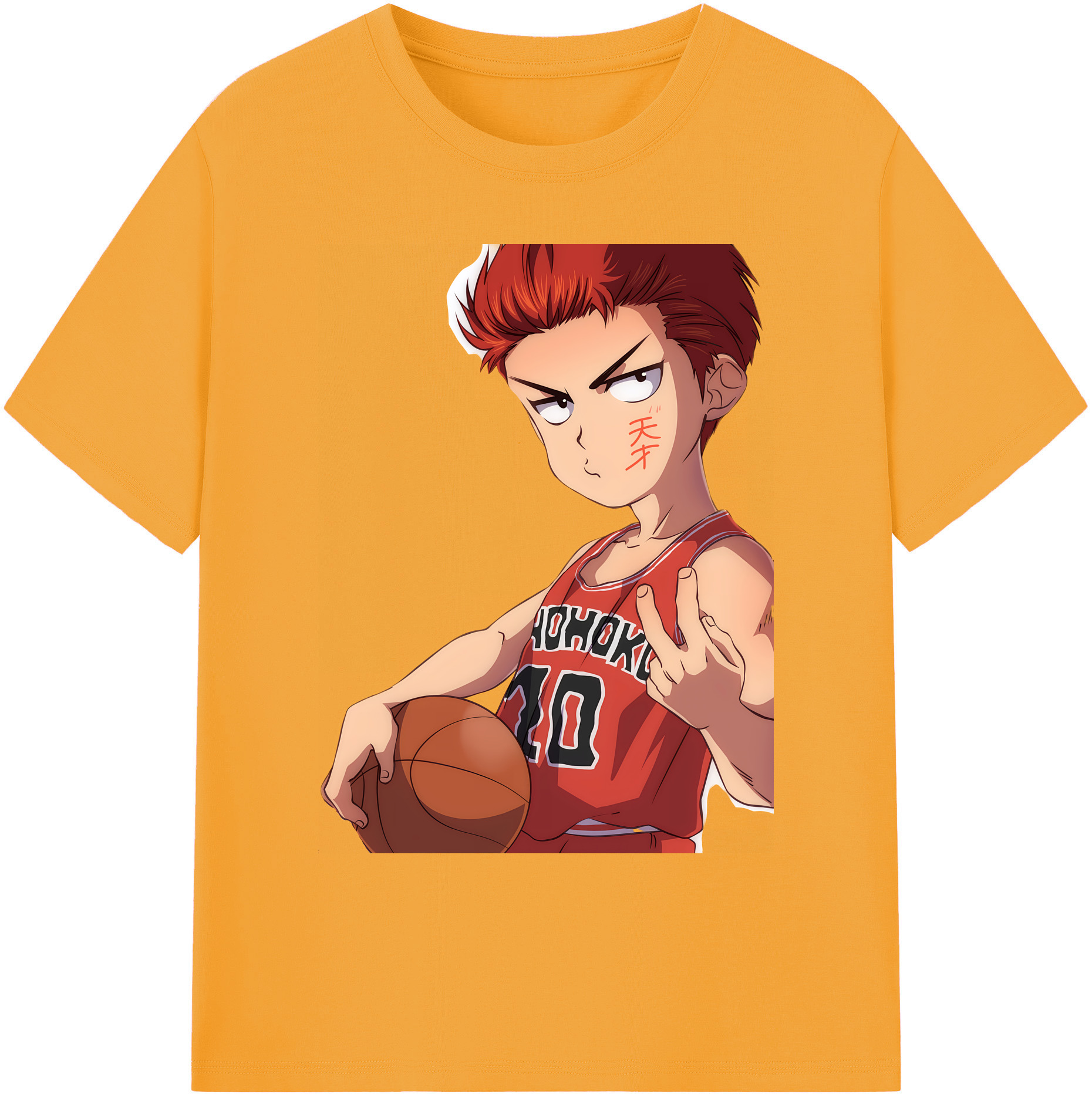 （画像用） SLAM DUNK／スラムダンク 綿100％ メンズ半袖Tシャツ｜肌触りやわらか＆通気性