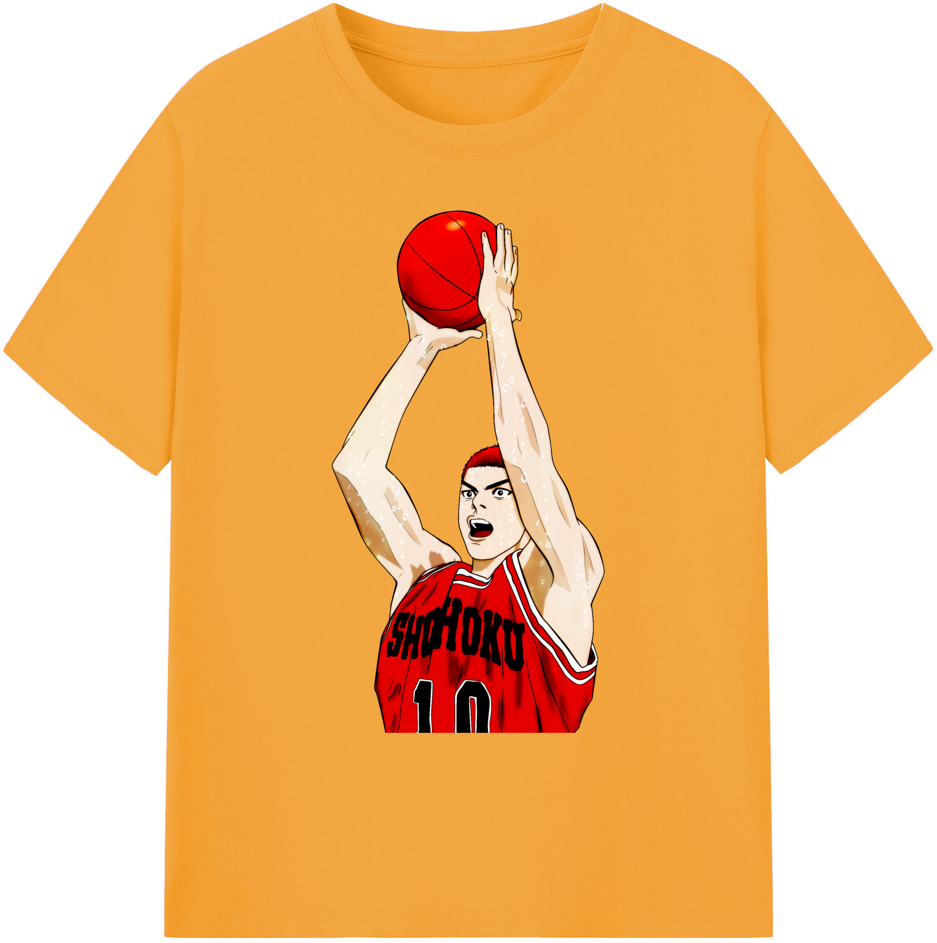 （画像用） SLAM DUNK／スラムダンク 綿100％ メンズ半袖Tシャツ｜肌触りやわらか＆通気性
