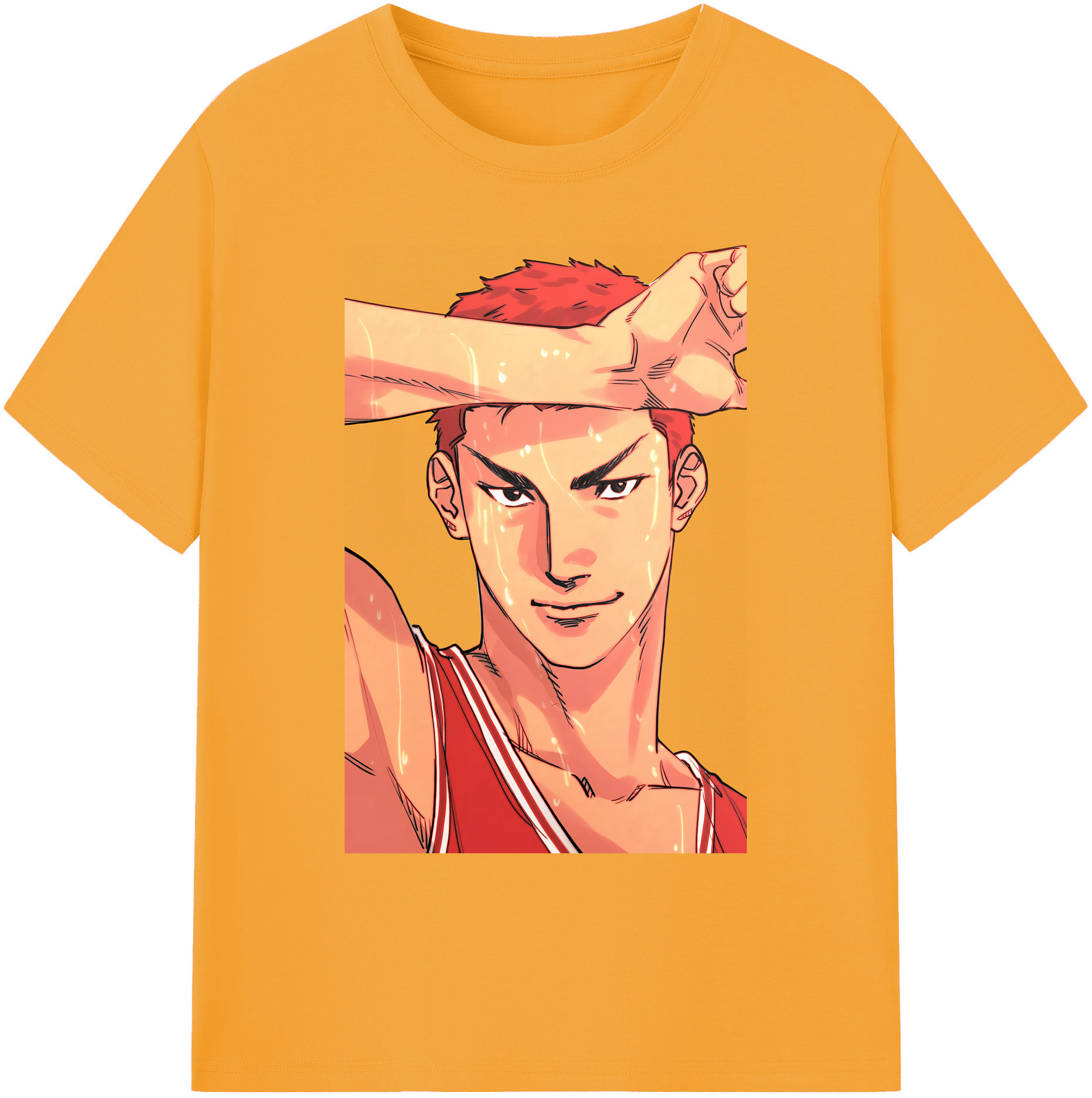 （画像用） SLAM DUNK／スラムダンク 綿100％ メンズ半袖Tシャツ｜肌触りやわらか＆通気性