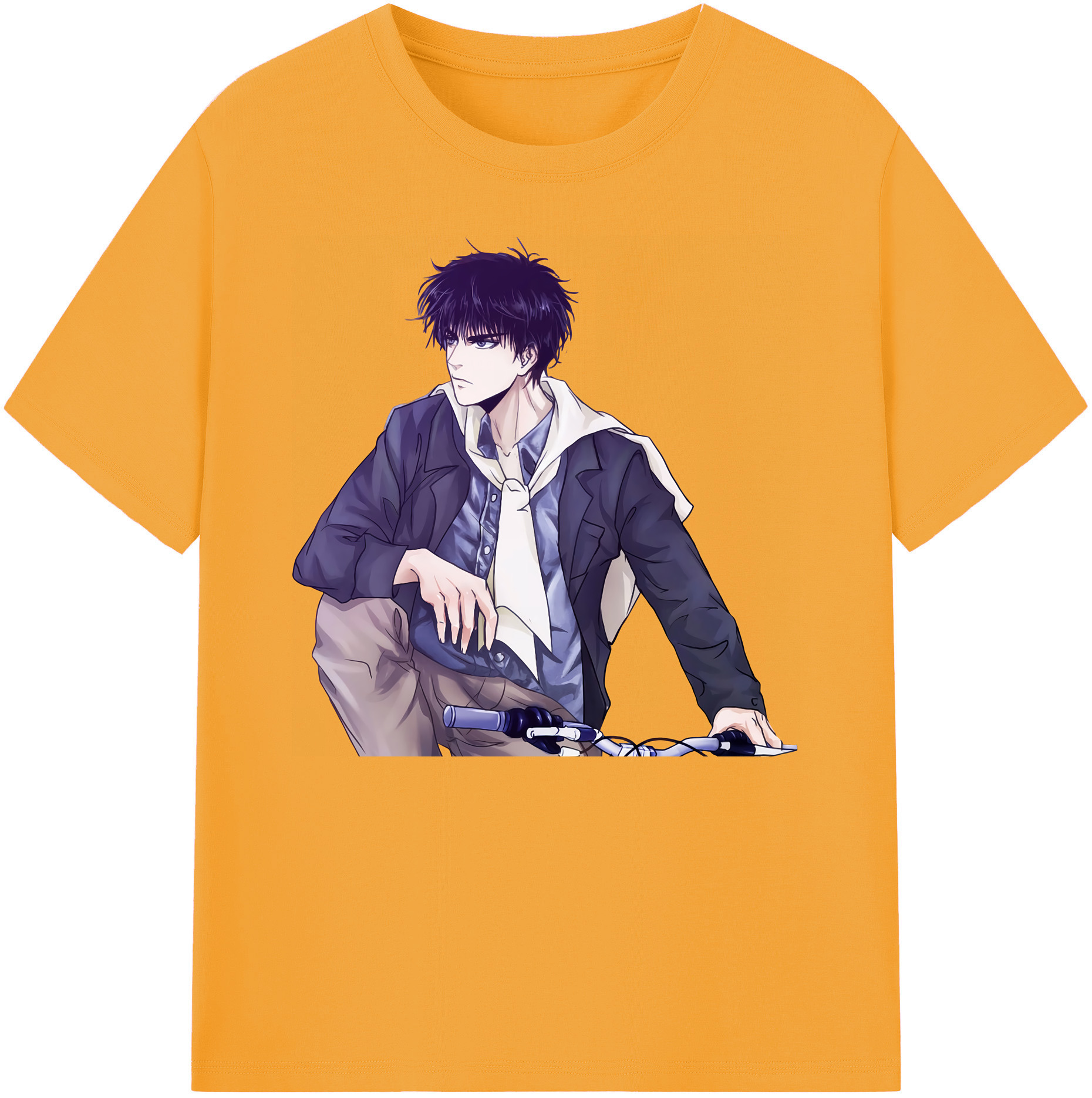 （画像用） SLAM DUNK／スラムダンク 綿100％ メンズ半袖Tシャツ｜肌触りやわらか＆通気性