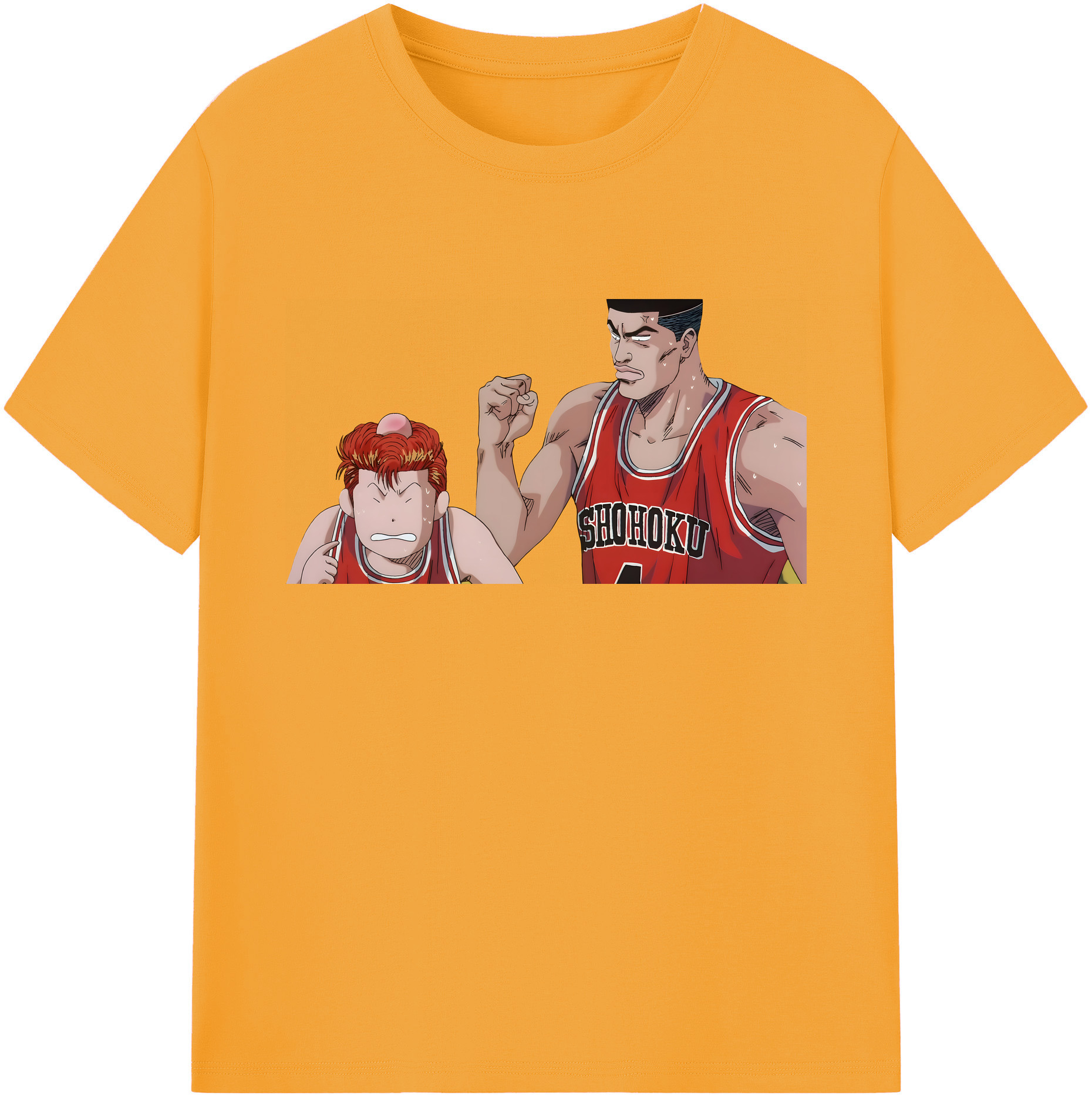 （画像用） SLAM DUNK／スラムダンク 綿100％ メンズ半袖Tシャツ｜肌触りやわらか＆通気性