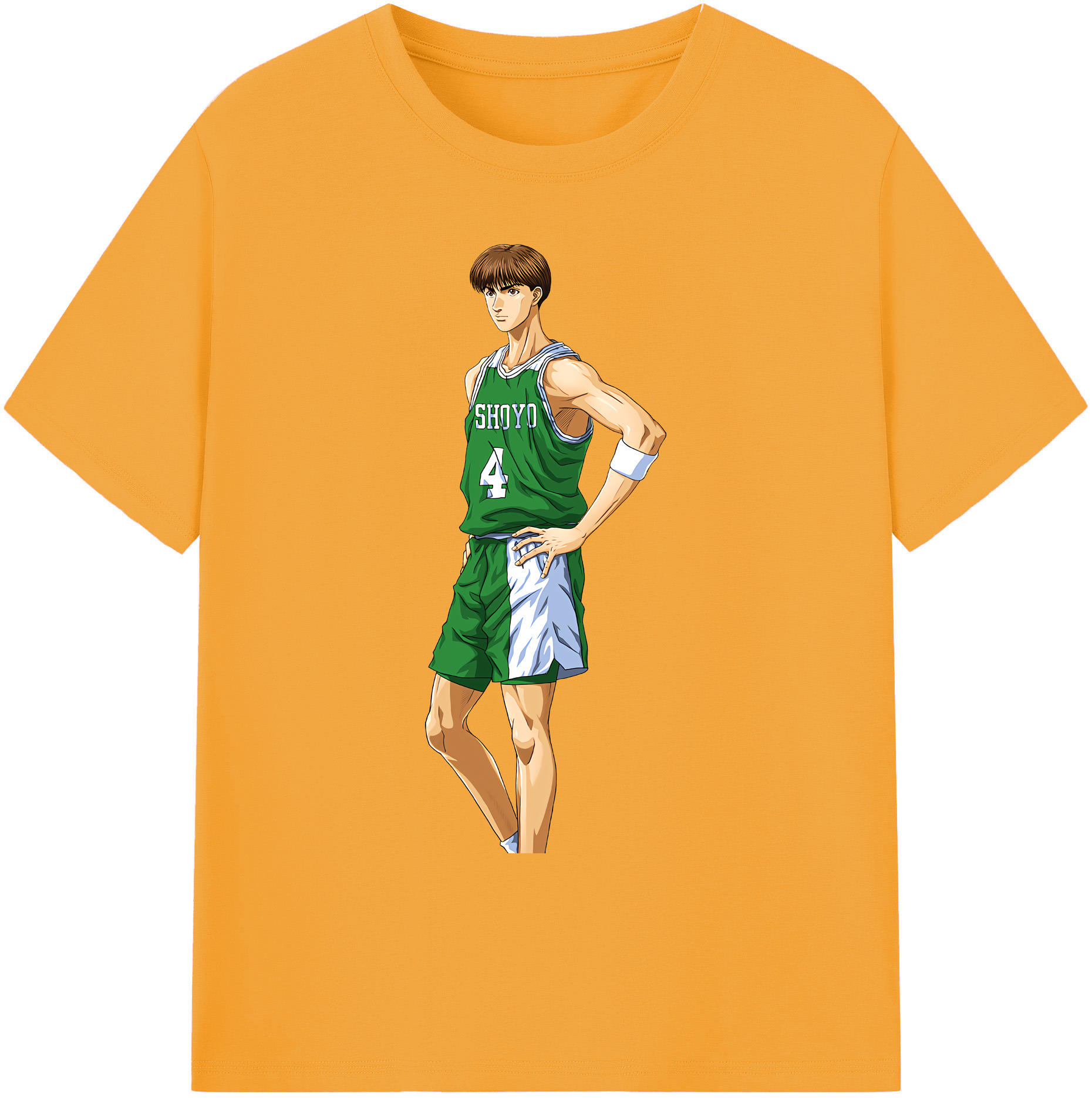 （画像用） SLAM DUNK／スラムダンク 綿100％ メンズ半袖Tシャツ｜肌触りやわらか＆通気性