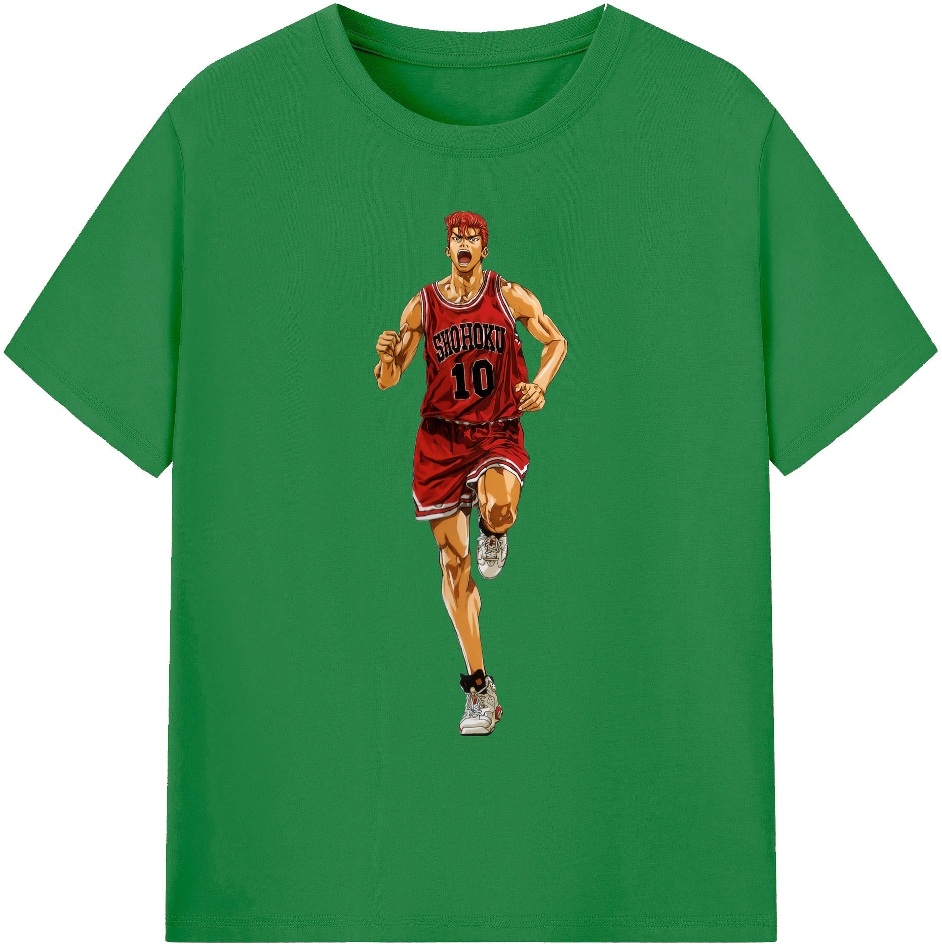 （画像用） SLAM DUNK／スラムダンク 綿100％ メンズ半袖Tシャツ｜肌触りやわらか＆通気性