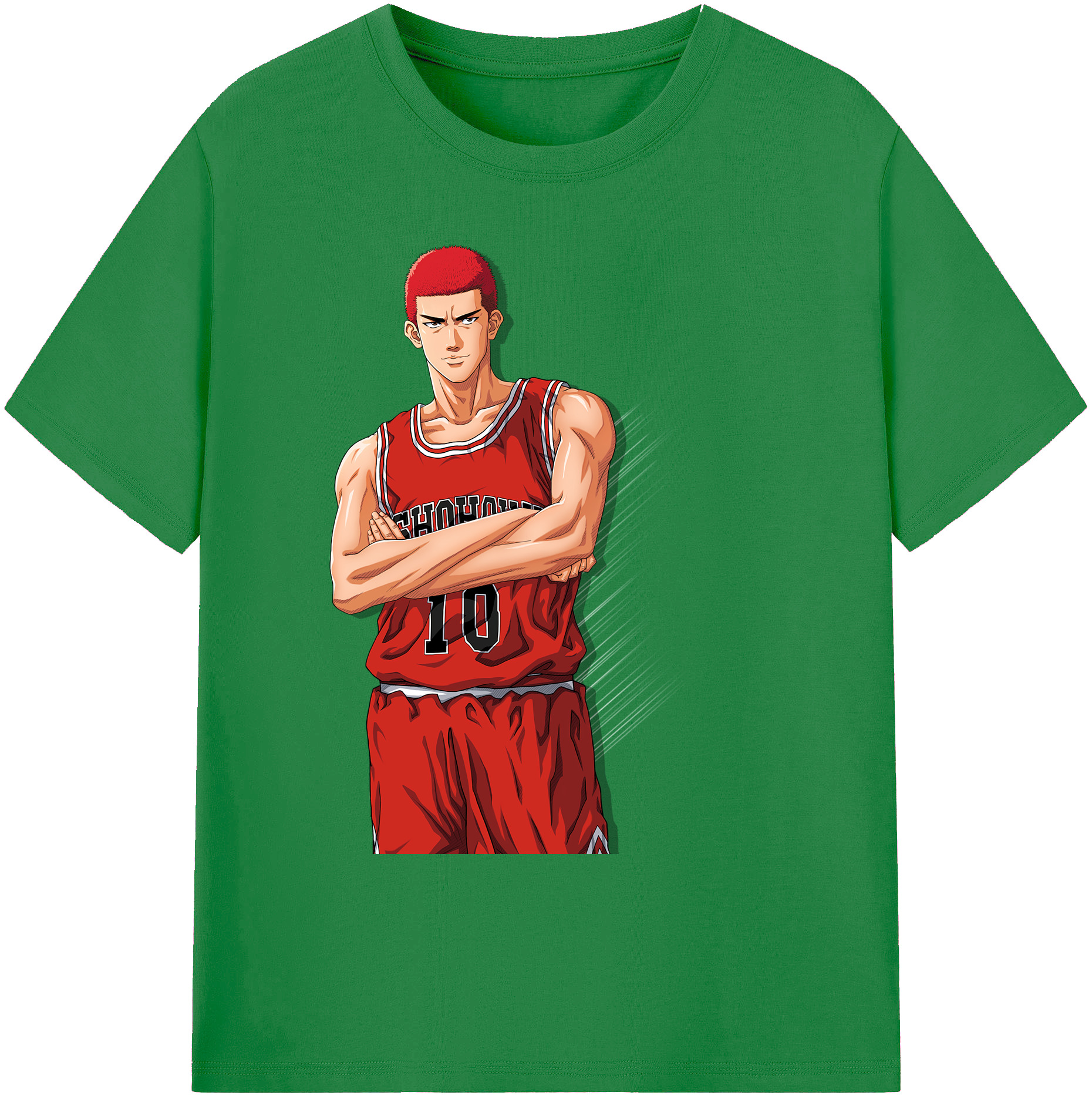 （画像用） SLAM DUNK／スラムダンク 綿100％ メンズ半袖Tシャツ｜肌触りやわらか＆通気性