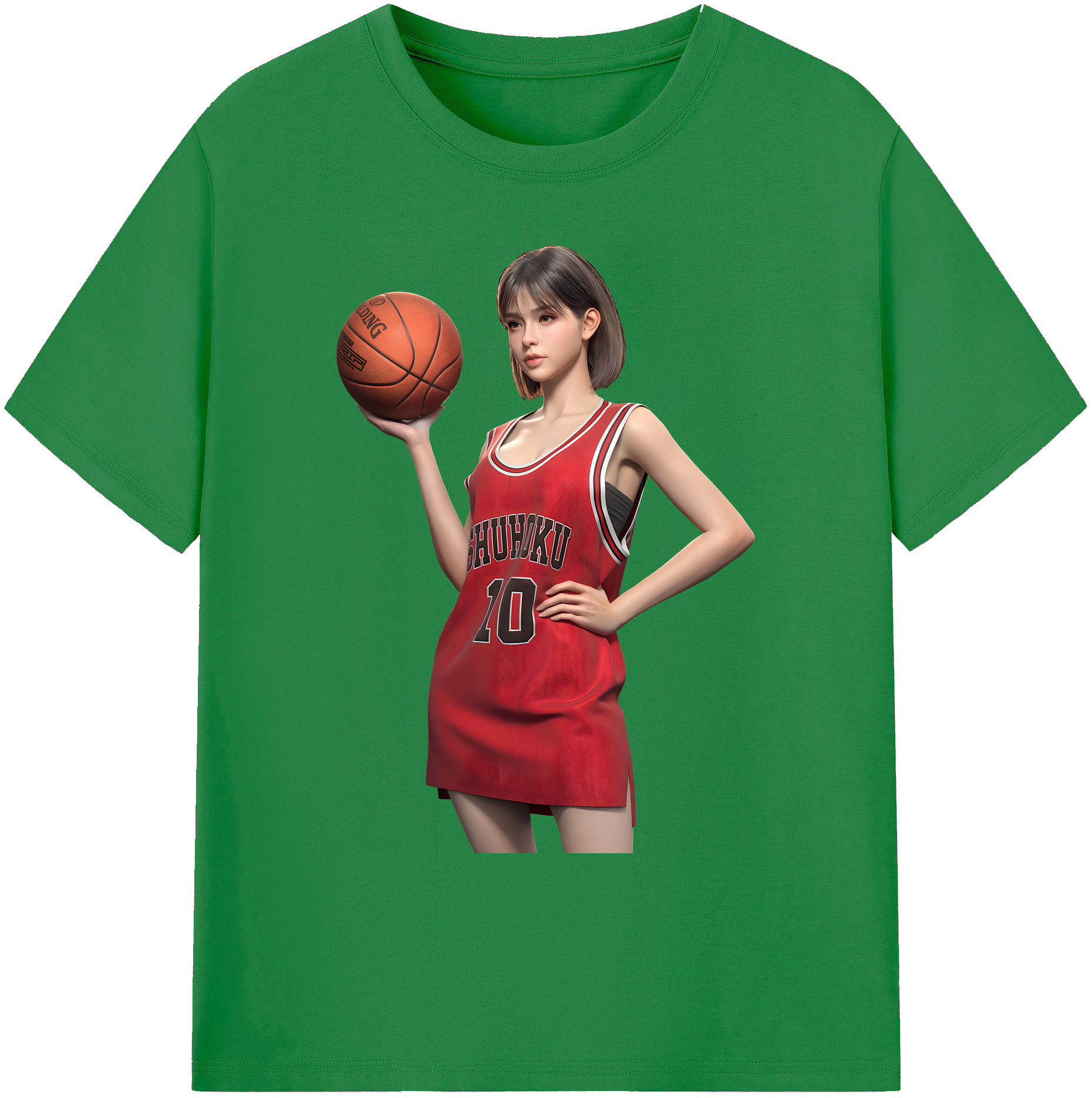 （画像用） SLAM DUNK／スラムダンク 綿100％ メンズ半袖Tシャツ｜肌触りやわらか＆通気性
