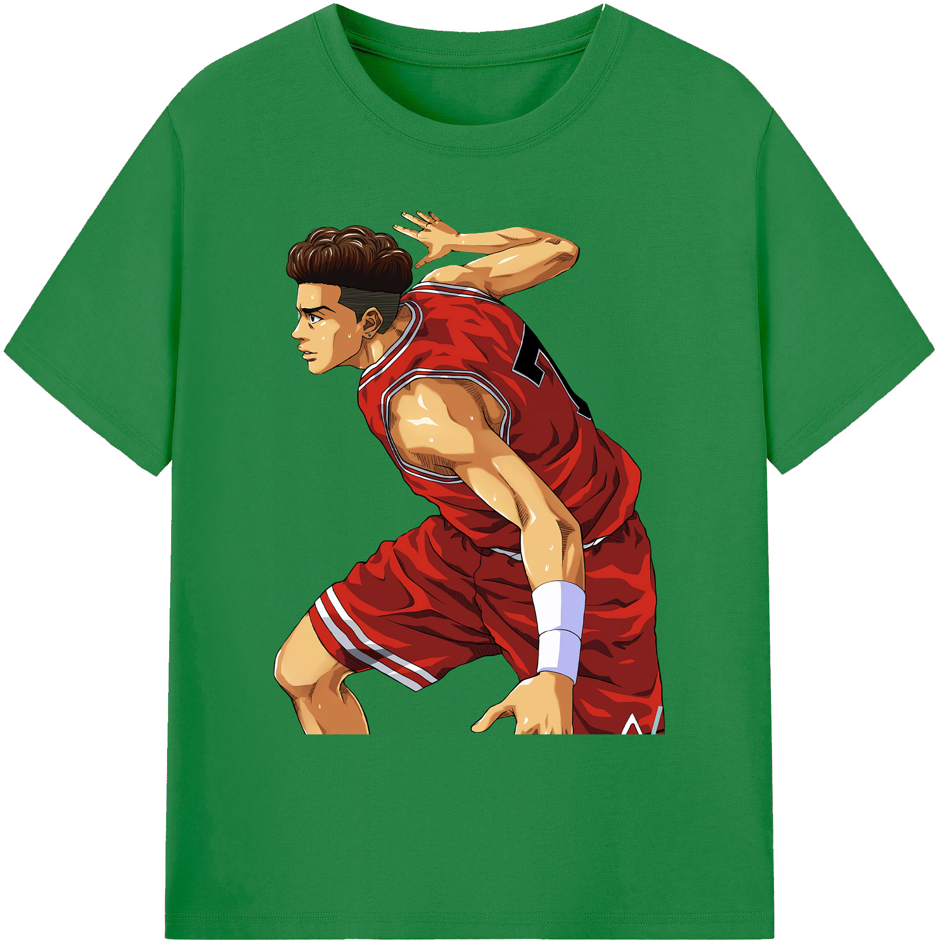 （画像用） SLAM DUNK／スラムダンク 綿100％ メンズ半袖Tシャツ｜肌触りやわらか＆通気性