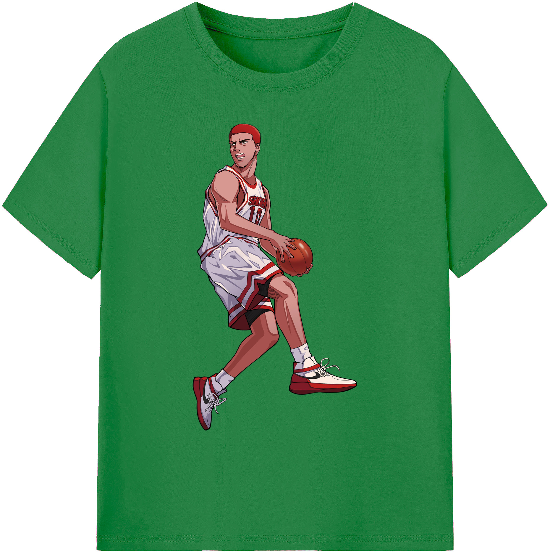 （画像用） SLAM DUNK／スラムダンク 綿100％ メンズ半袖Tシャツ｜肌触りやわらか＆通気性