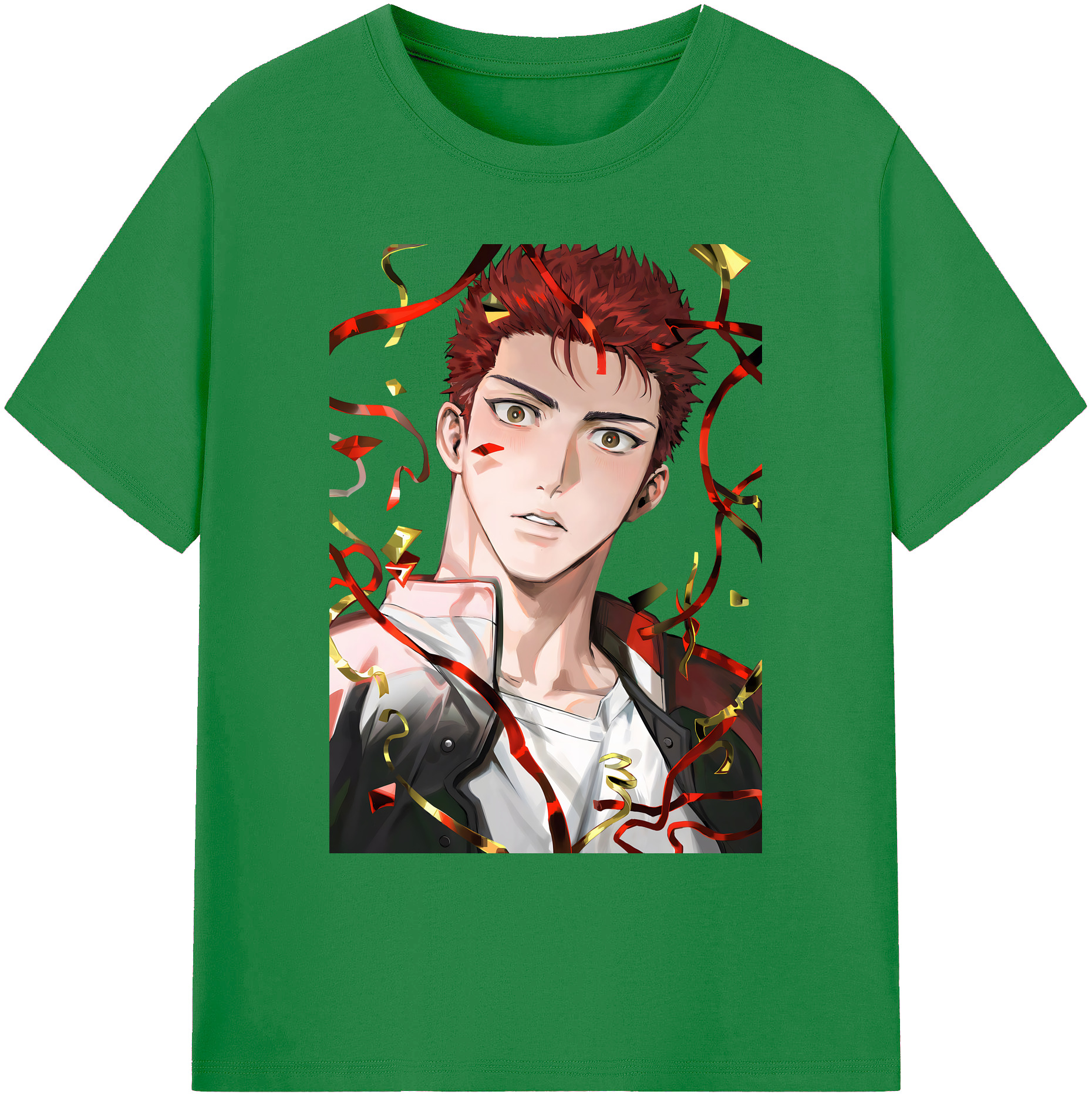 （画像用） SLAM DUNK／スラムダンク 綿100％ メンズ半袖Tシャツ｜肌触りやわらか＆通気性