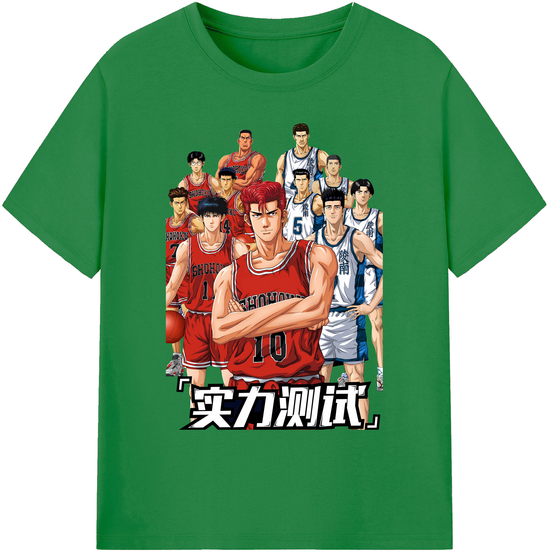 （画像用） SLAM DUNK／スラムダンク 綿100％ メンズ半袖Tシャツ｜肌触りやわらか＆通気性