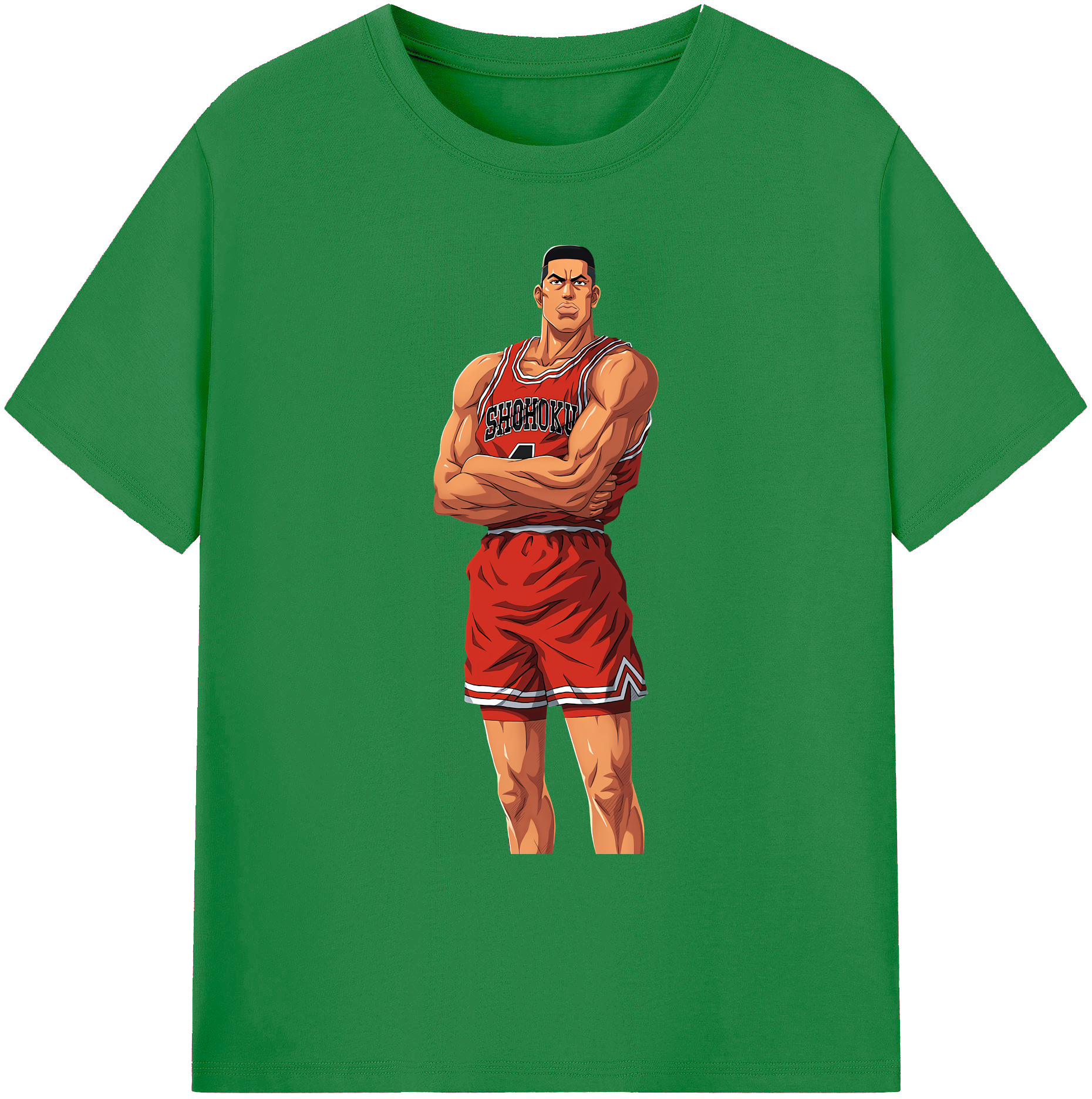（画像用） SLAM DUNK／スラムダンク 綿100％ メンズ半袖Tシャツ｜肌触りやわらか＆通気性