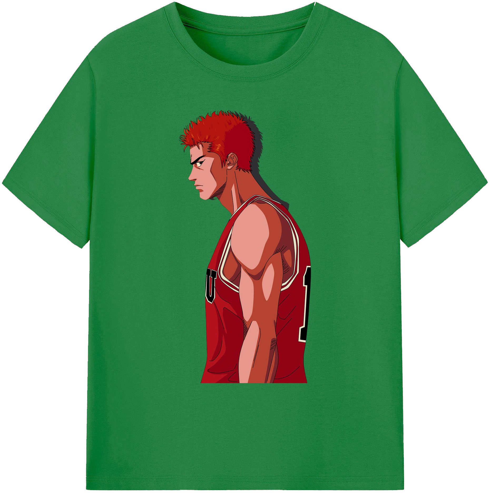 （画像用） SLAM DUNK／スラムダンク 綿100％ メンズ半袖Tシャツ｜肌触りやわらか＆通気性