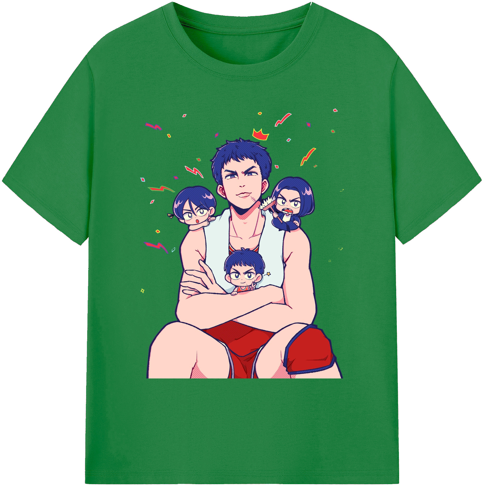（画像用） SLAM DUNK／スラムダンク 綿100％ メンズ半袖Tシャツ｜肌触りやわらか＆通気性