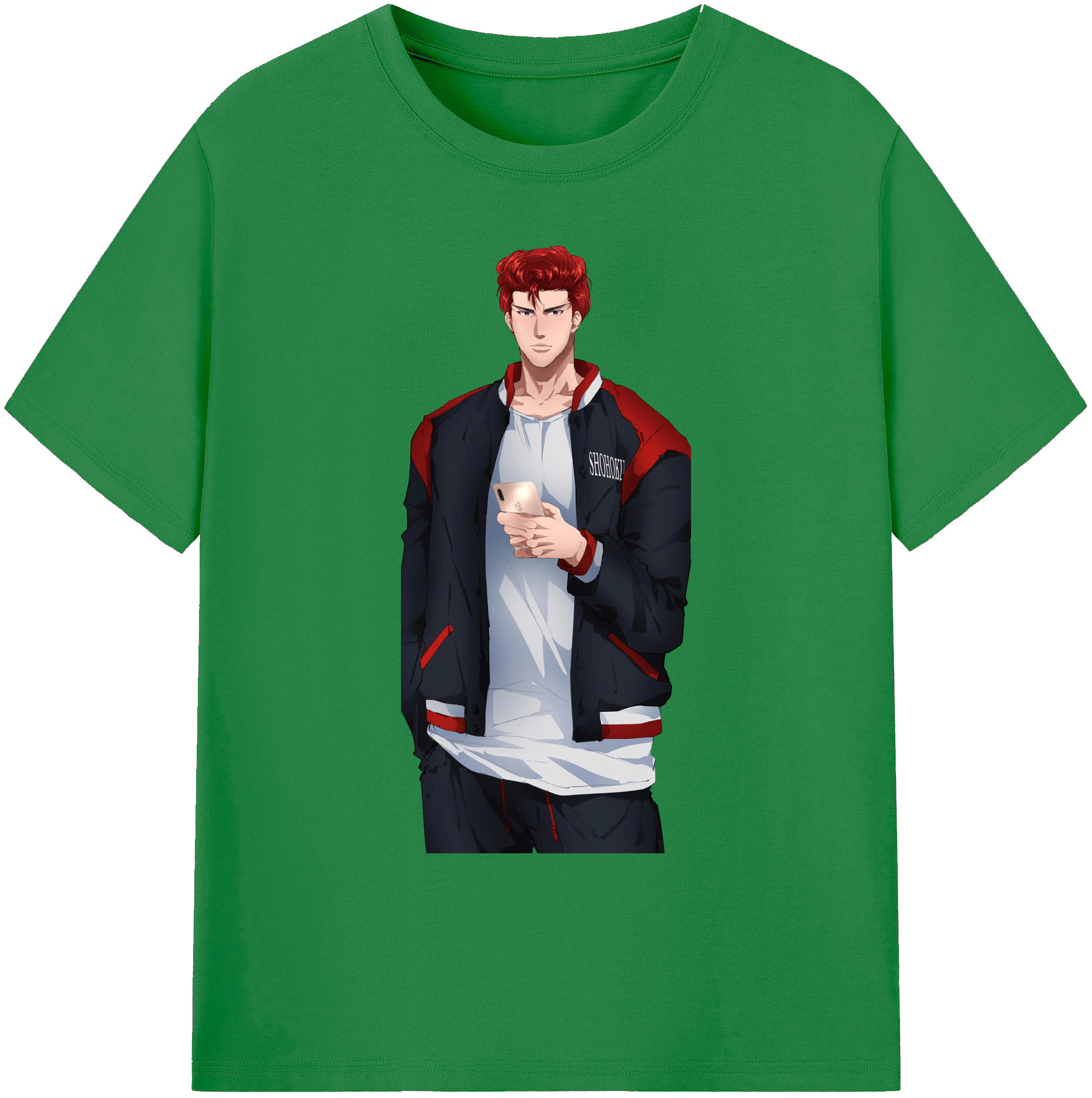 （画像用） SLAM DUNK／スラムダンク 綿100％ メンズ半袖Tシャツ｜肌触りやわらか＆通気性