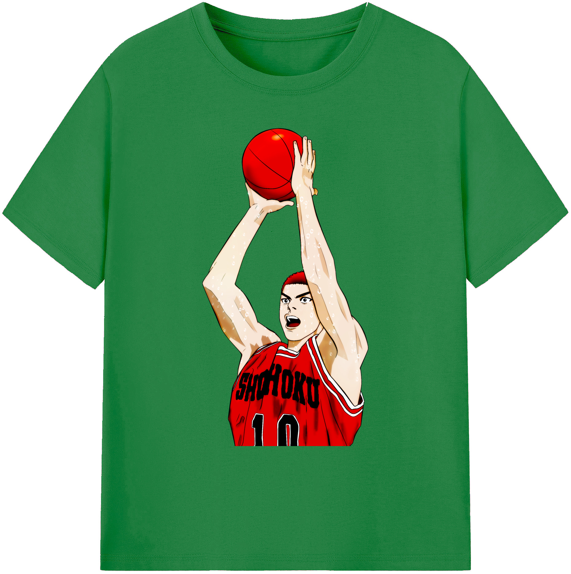 （画像用） SLAM DUNK／スラムダンク 綿100％ メンズ半袖Tシャツ｜肌触りやわらか＆通気性