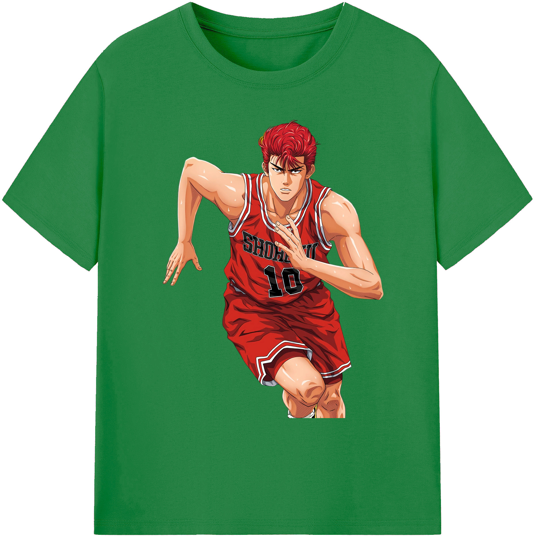 （画像用） SLAM DUNK／スラムダンク 綿100％ メンズ半袖Tシャツ｜肌触りやわらか＆通気性