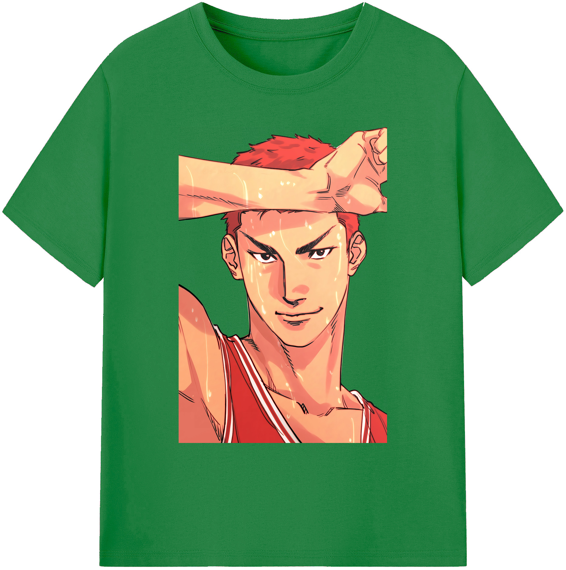 （画像用） SLAM DUNK／スラムダンク 綿100％ メンズ半袖Tシャツ｜肌触りやわらか＆通気性