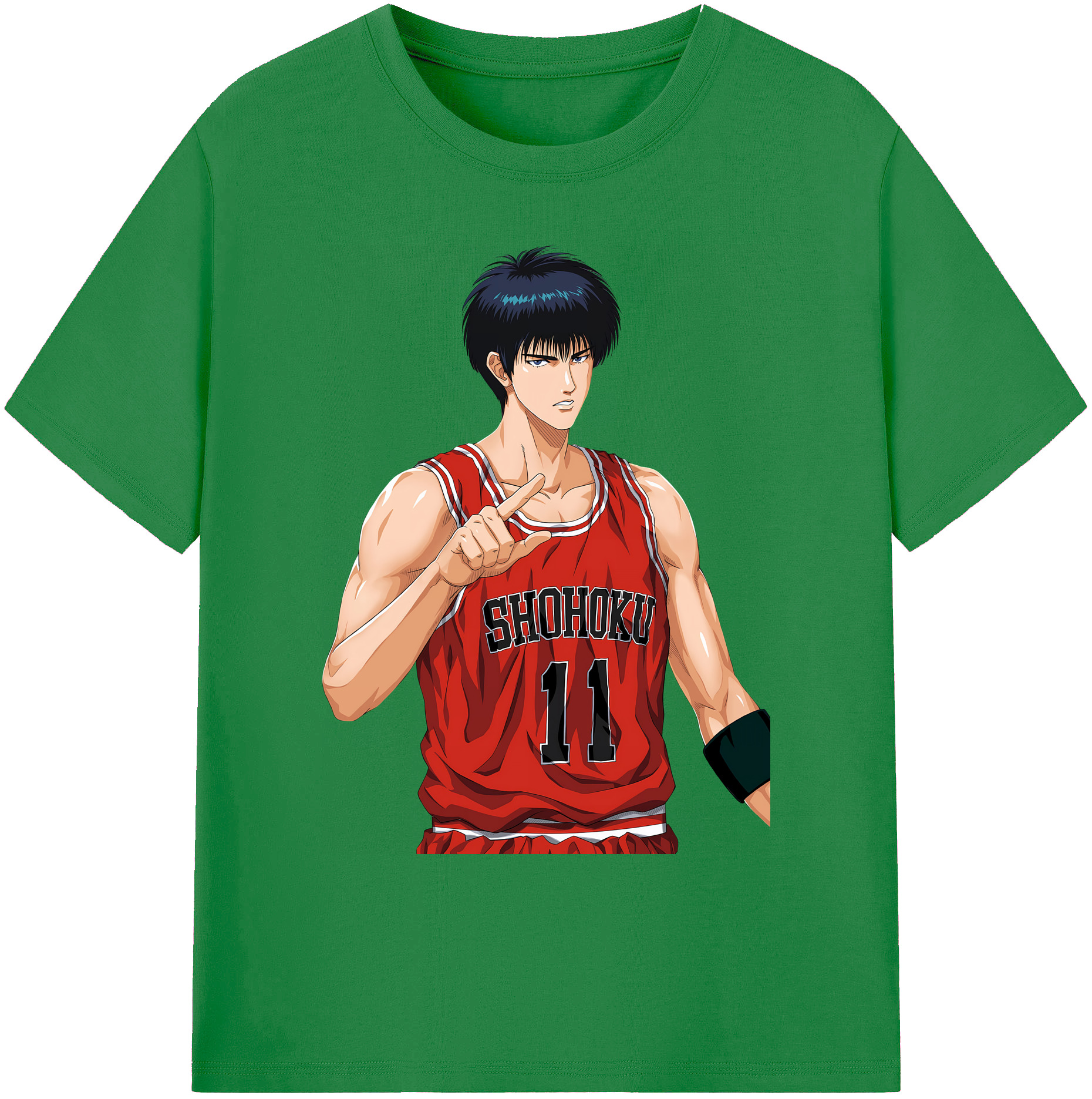 （画像用） SLAM DUNK／スラムダンク 綿100％ メンズ半袖Tシャツ｜肌触りやわらか＆通気性
