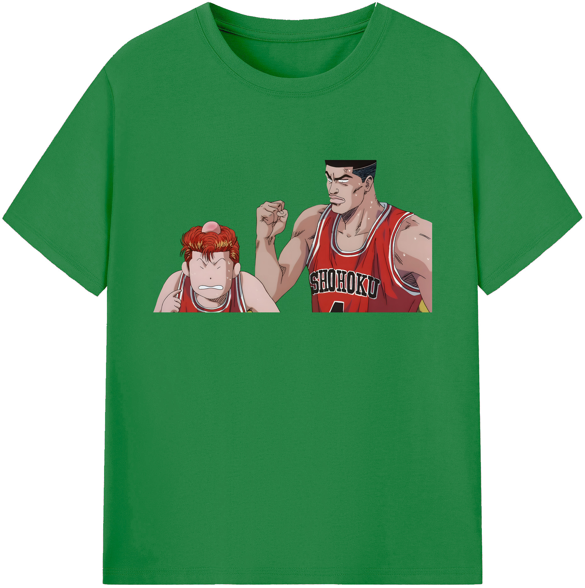 （画像用） SLAM DUNK／スラムダンク 綿100％ メンズ半袖Tシャツ｜肌触りやわらか＆通気性