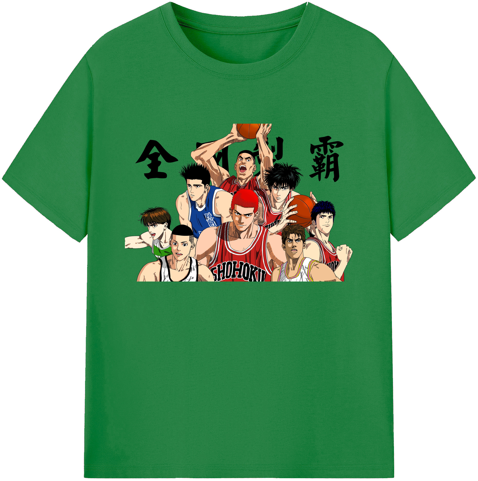 （画像用） SLAM DUNK／スラムダンク 綿100％ メンズ半袖Tシャツ｜肌触りやわらか＆通気性
