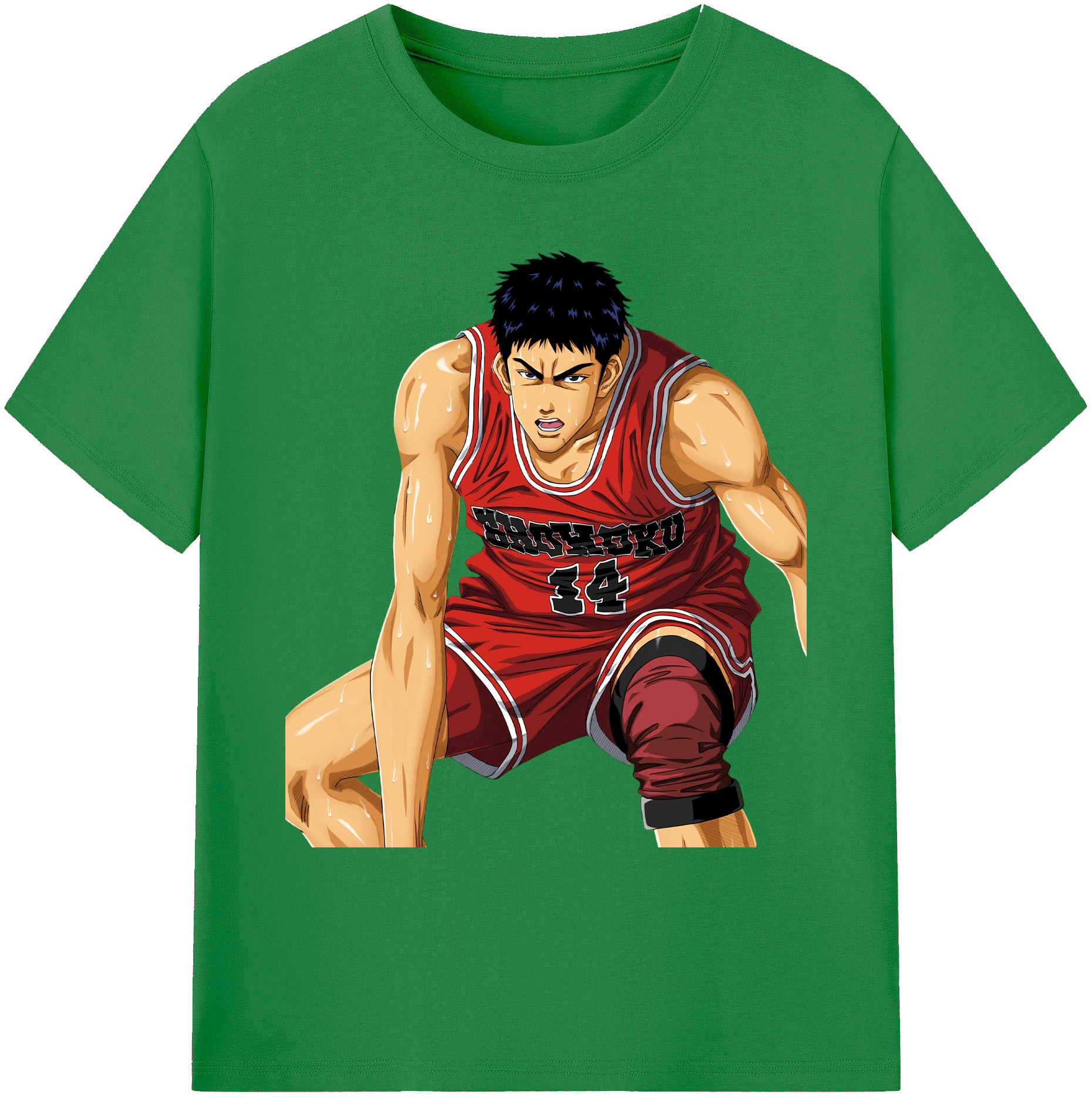 （画像用） SLAM DUNK／スラムダンク 綿100％ メンズ半袖Tシャツ｜肌触りやわらか＆通気性