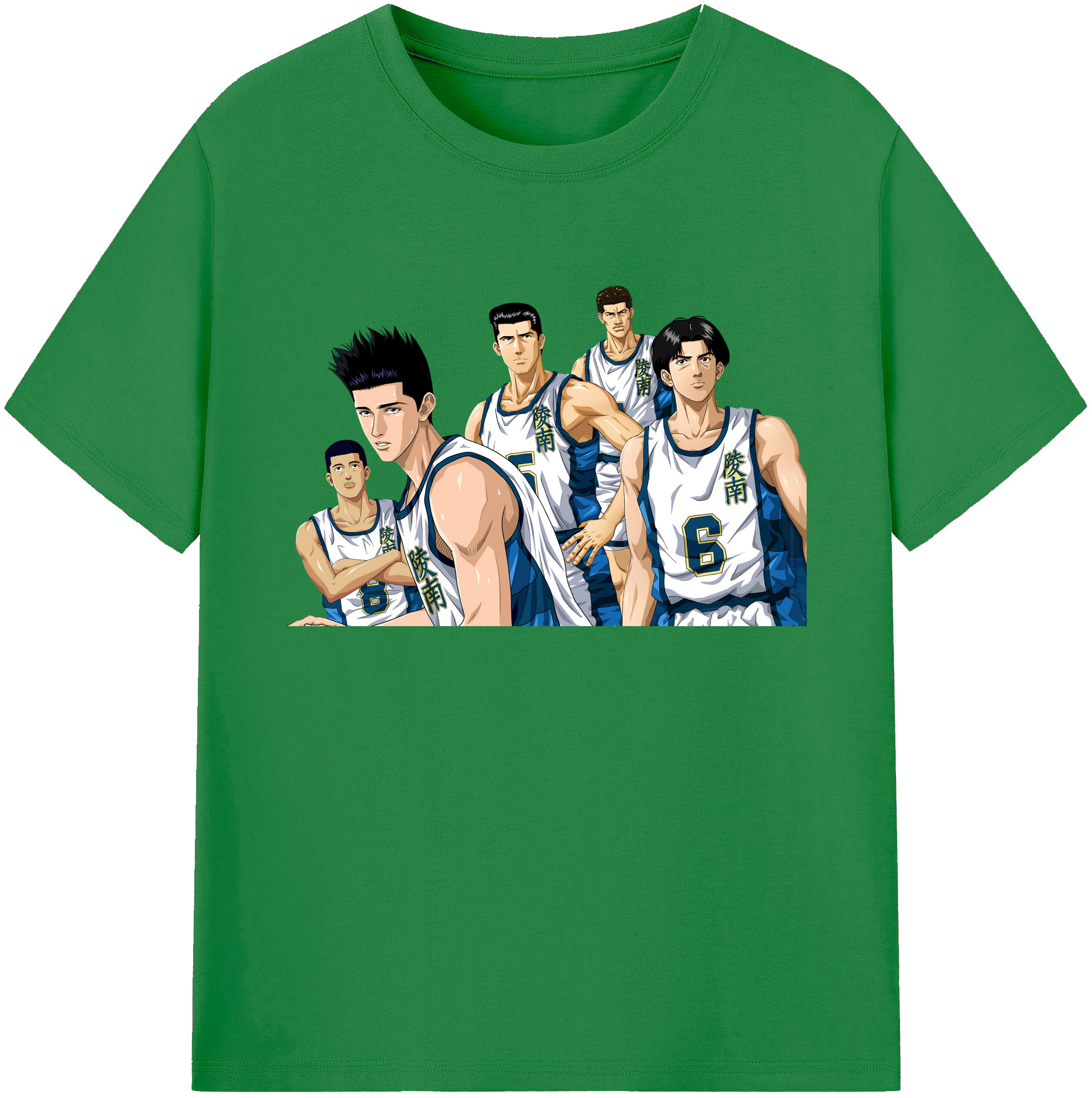 （画像用） SLAM DUNK／スラムダンク 綿100％ メンズ半袖Tシャツ｜肌触りやわらか＆通気性