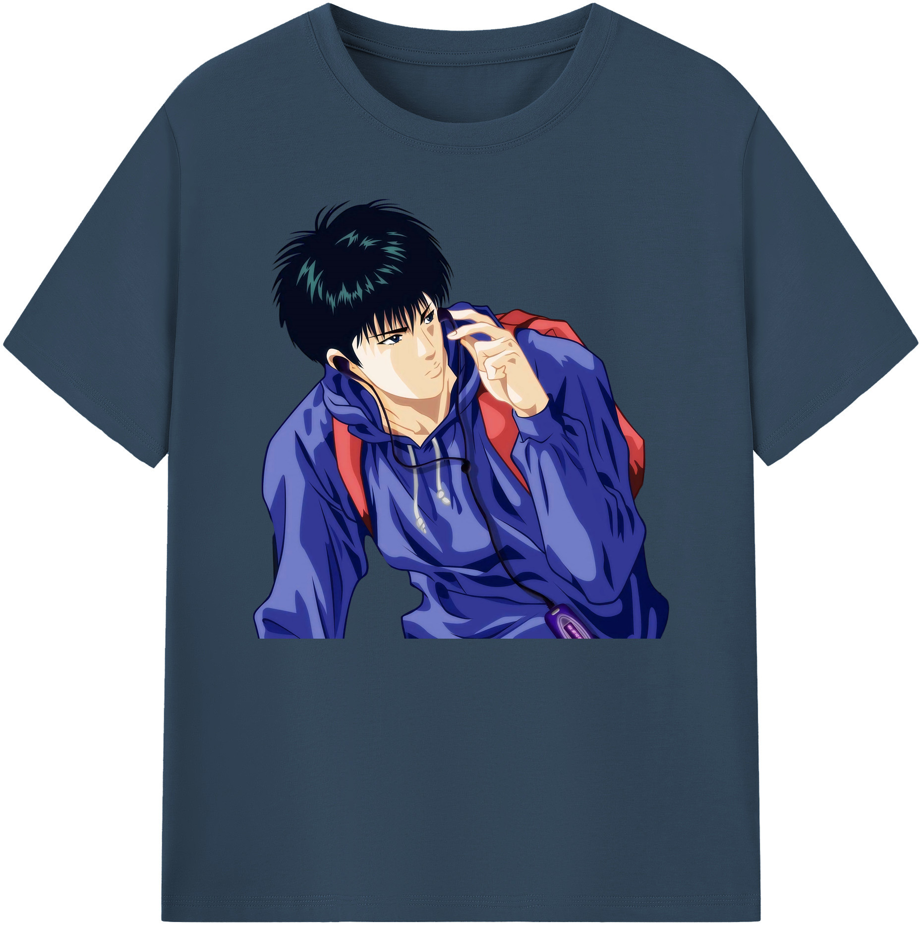 （画像用） SLAM DUNK／スラムダンク 綿100％ メンズ半袖Tシャツ｜肌触りやわらか＆通気性