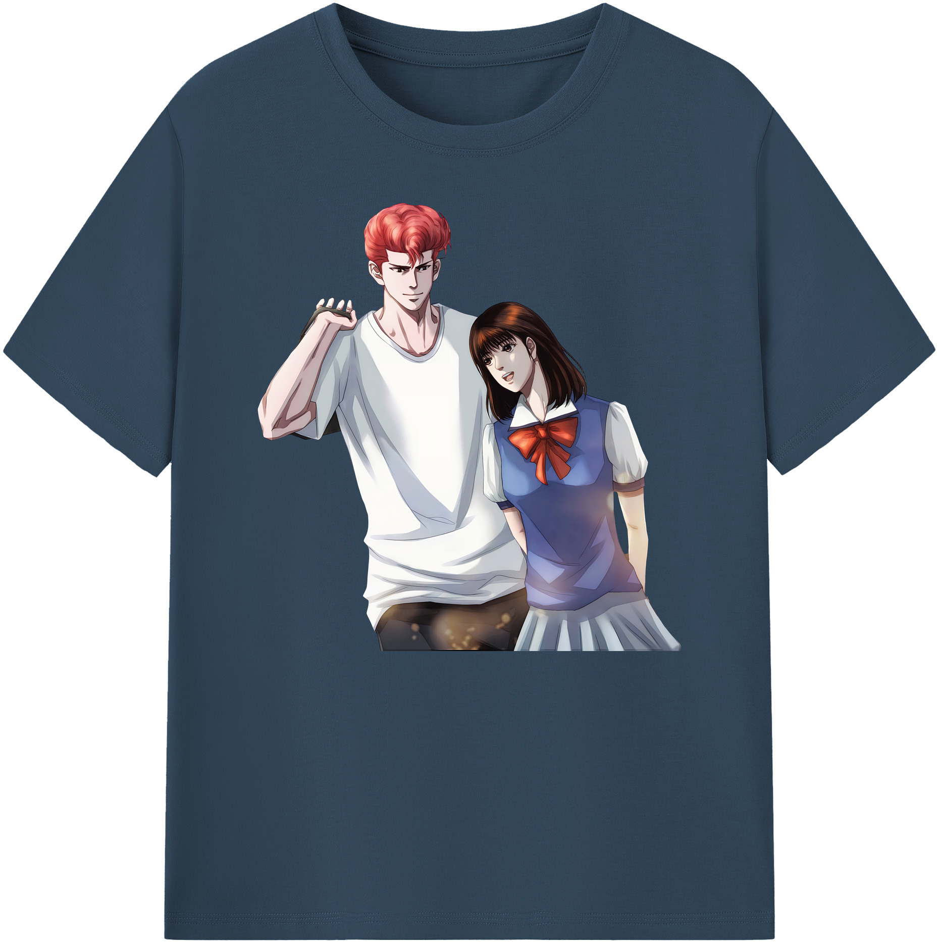 （画像用） SLAM DUNK／スラムダンク 綿100％ メンズ半袖Tシャツ｜肌触りやわらか＆通気性