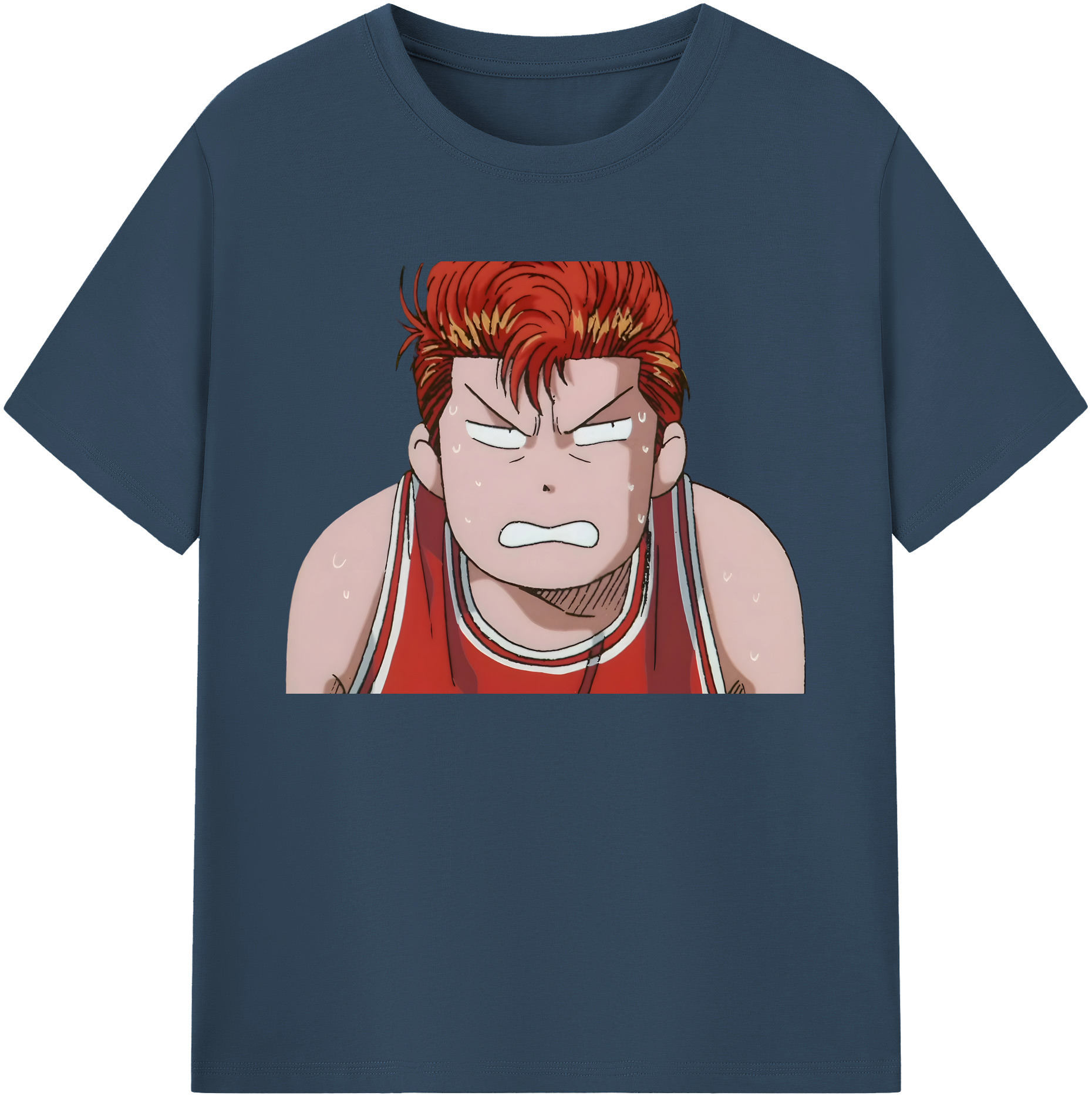 （画像用） SLAM DUNK／スラムダンク 綿100％ メンズ半袖Tシャツ｜肌触りやわらか＆通気性