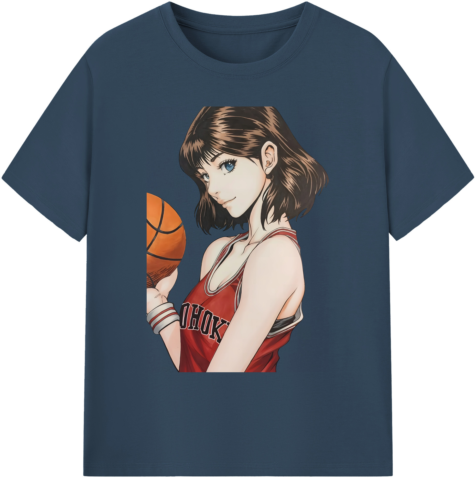 （画像用） SLAM DUNK／スラムダンク 綿100％ メンズ半袖Tシャツ｜肌触りやわらか＆通気性
